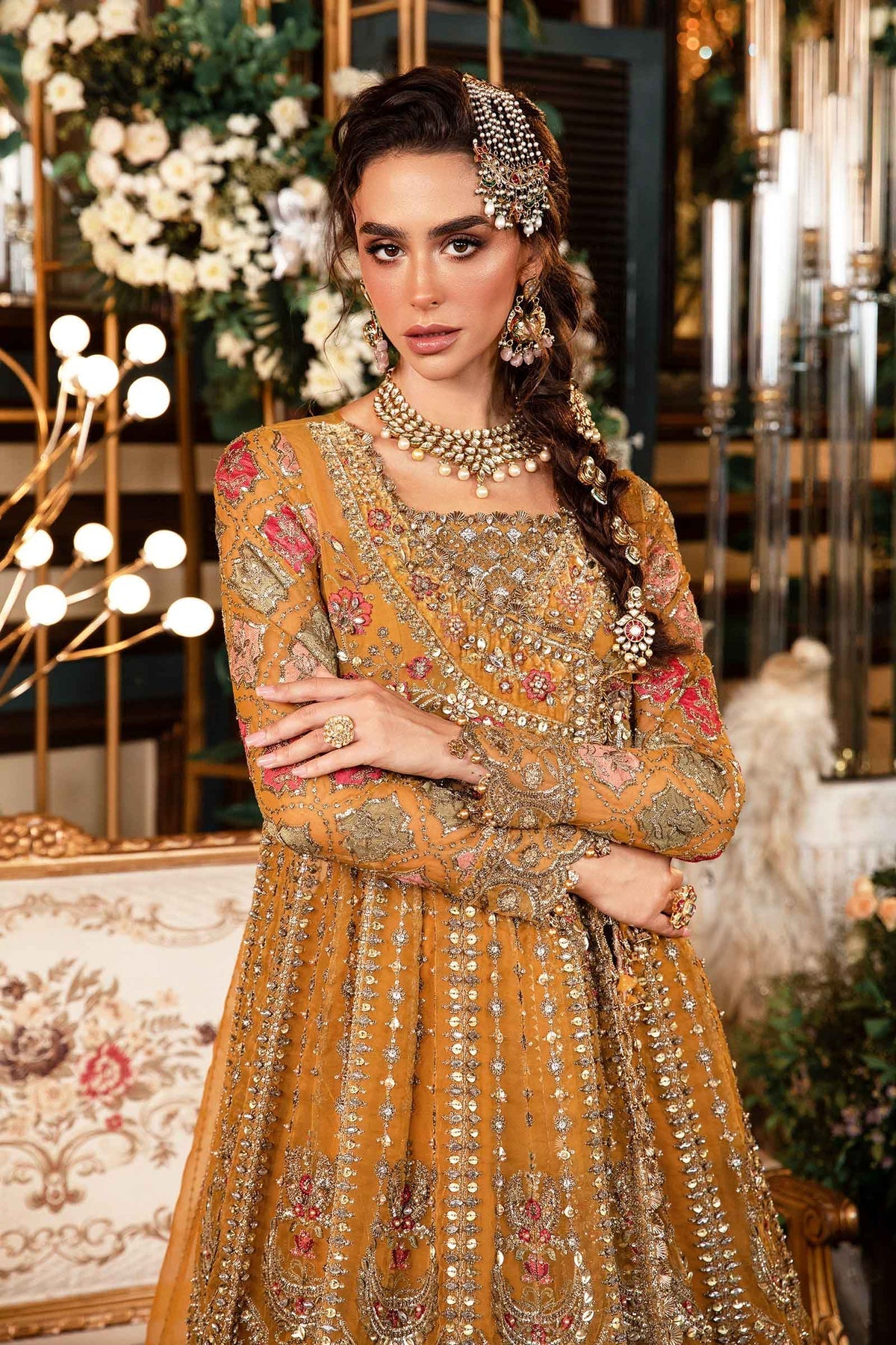 Maria B | Embroidered Formals 24 | Organza Suit | BD-2907