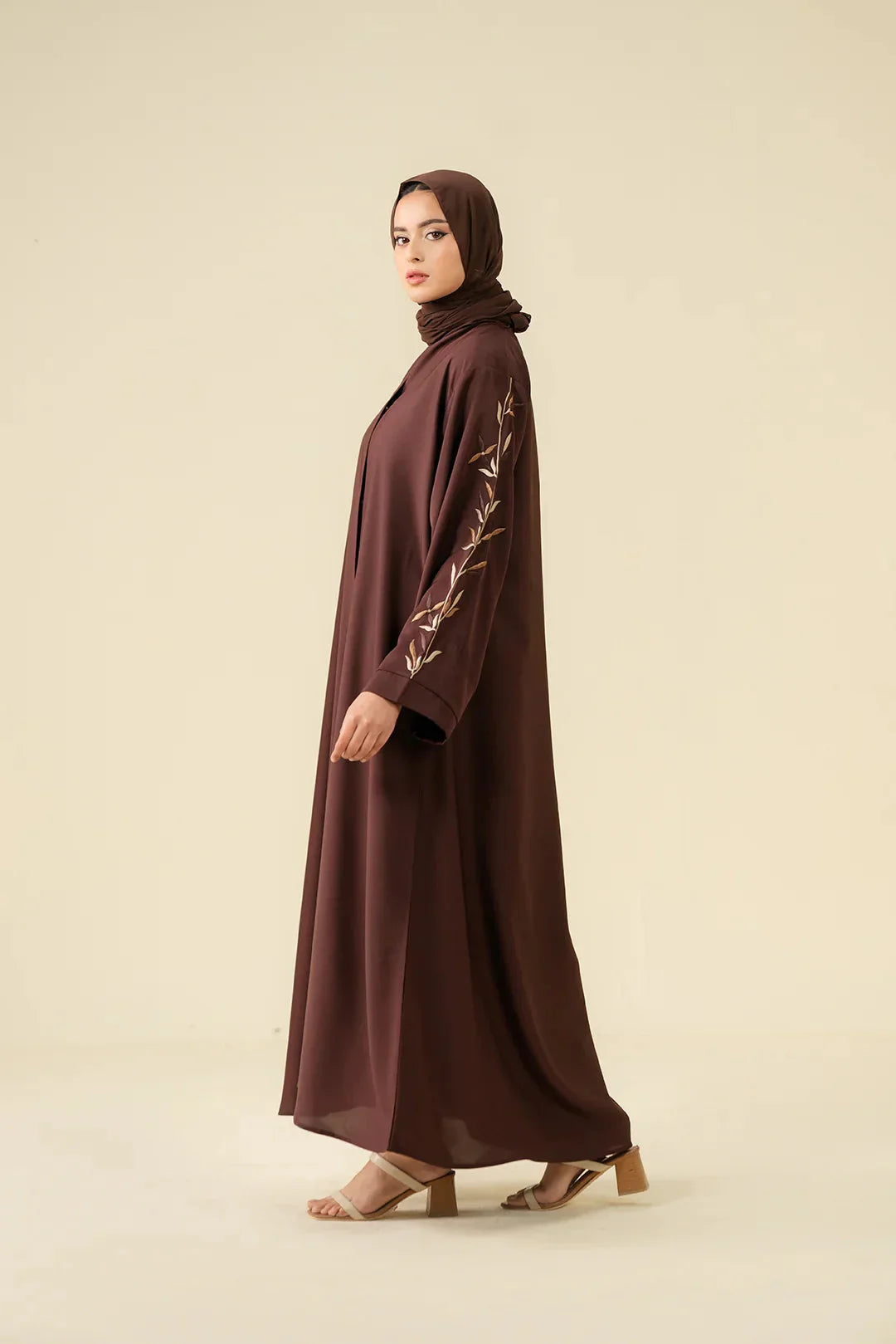 Mocha Brown Abaya