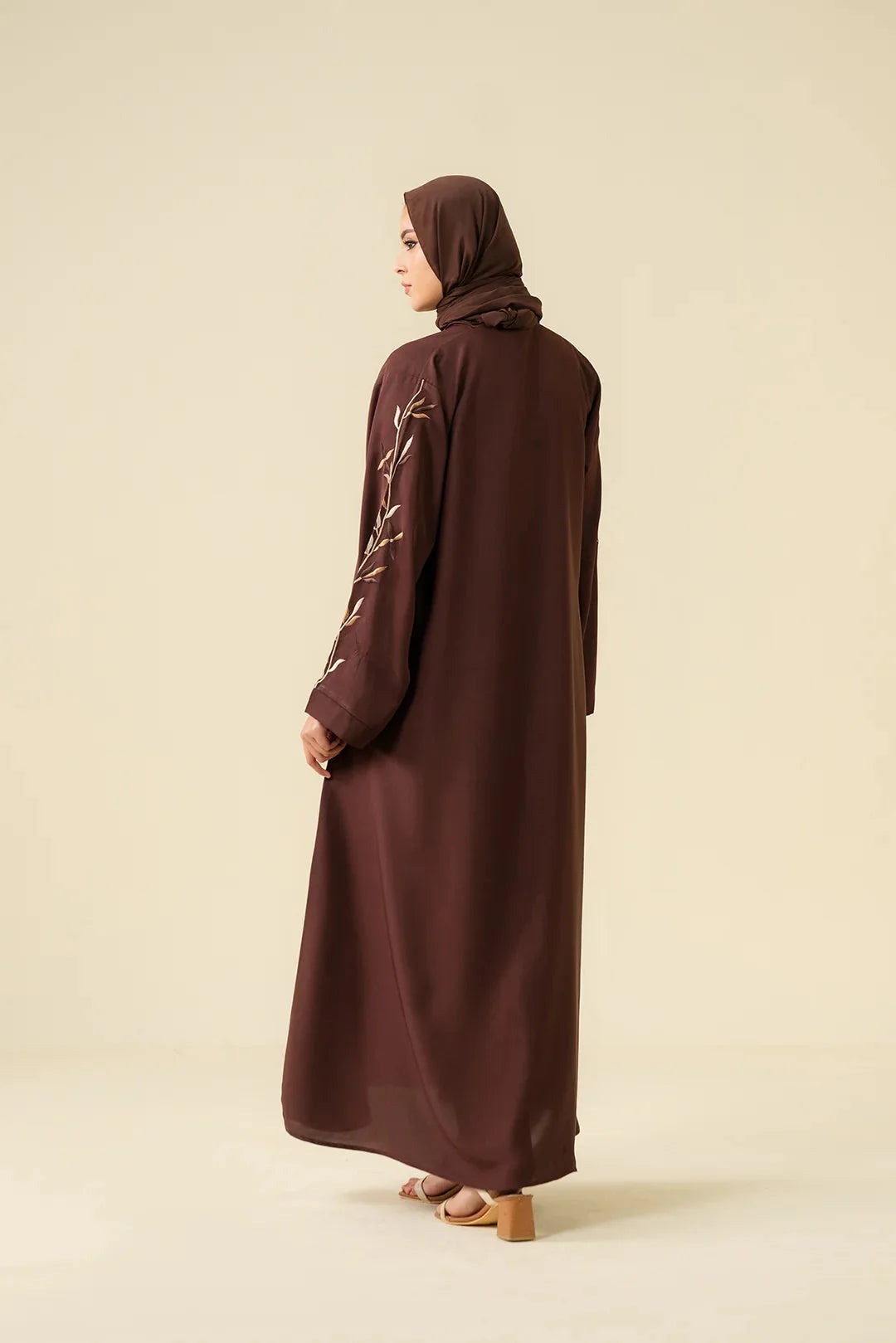 Mocha Brown Abaya