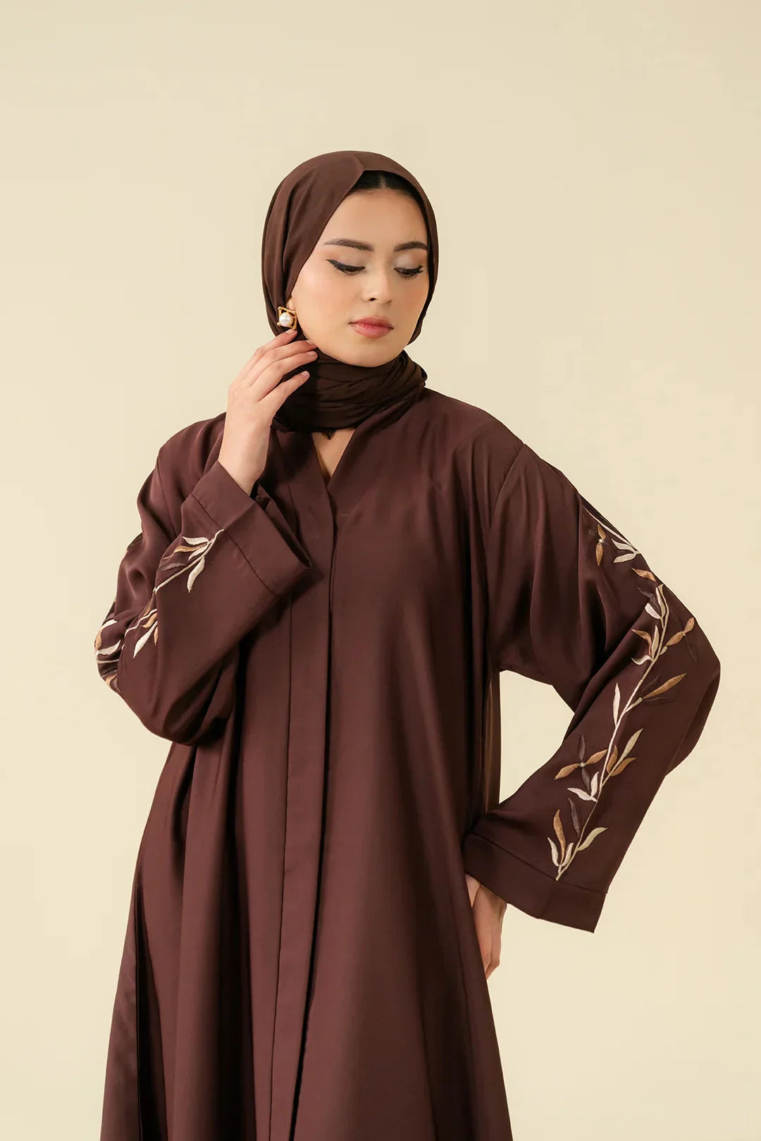 Mocha Brown Abaya