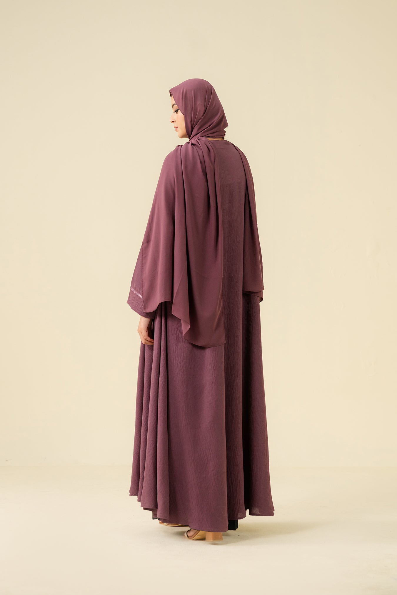 Mauve Abaya