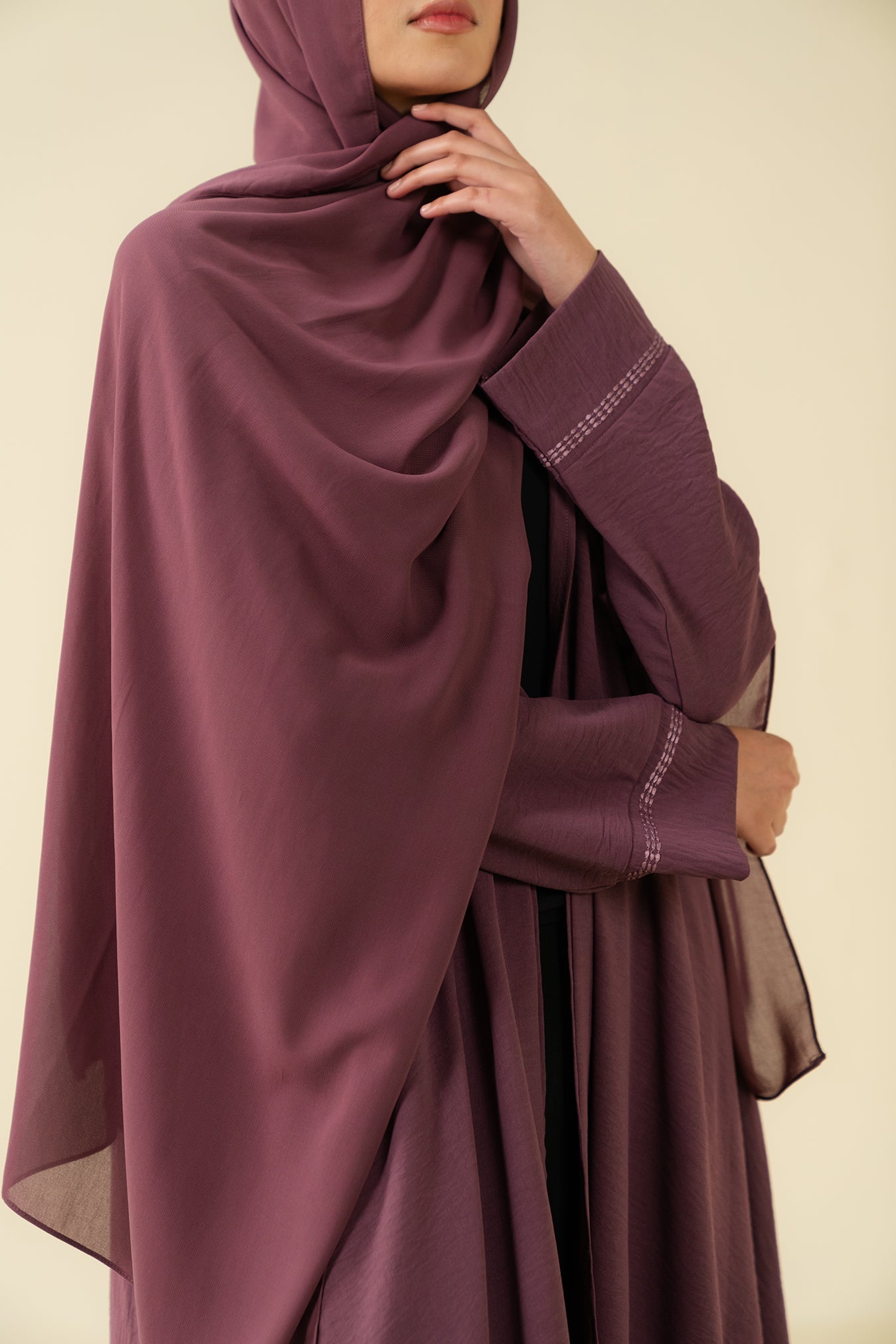 Mauve Abaya