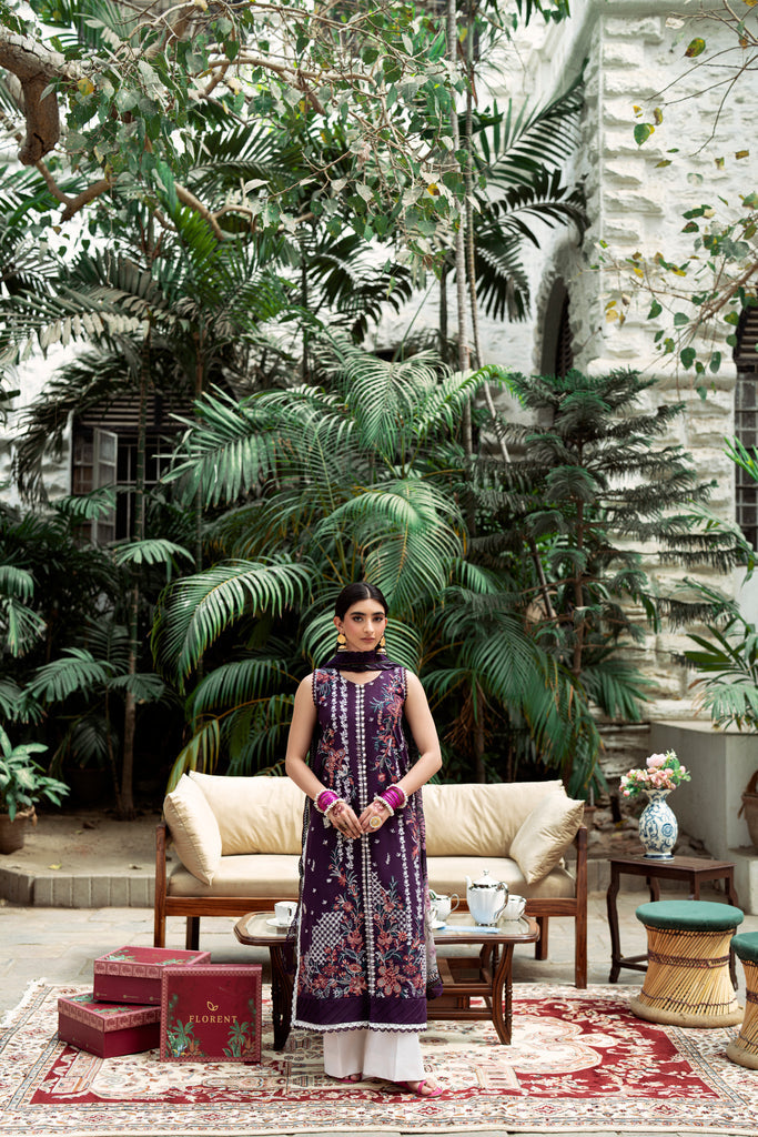 Florent | Eid Edits Luxury Lawn | FEE - 1A