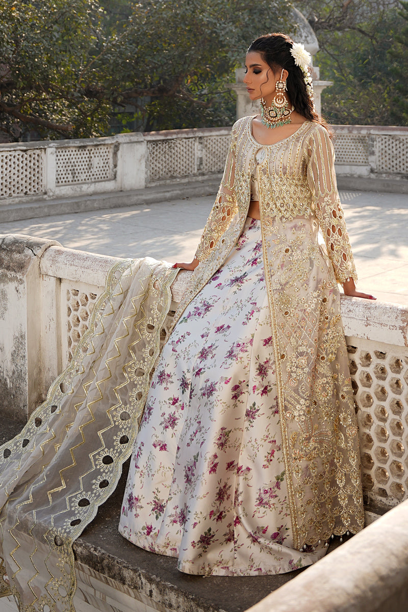 Maryams | Zeenat Luxury Formals | White Orchid - Z-01