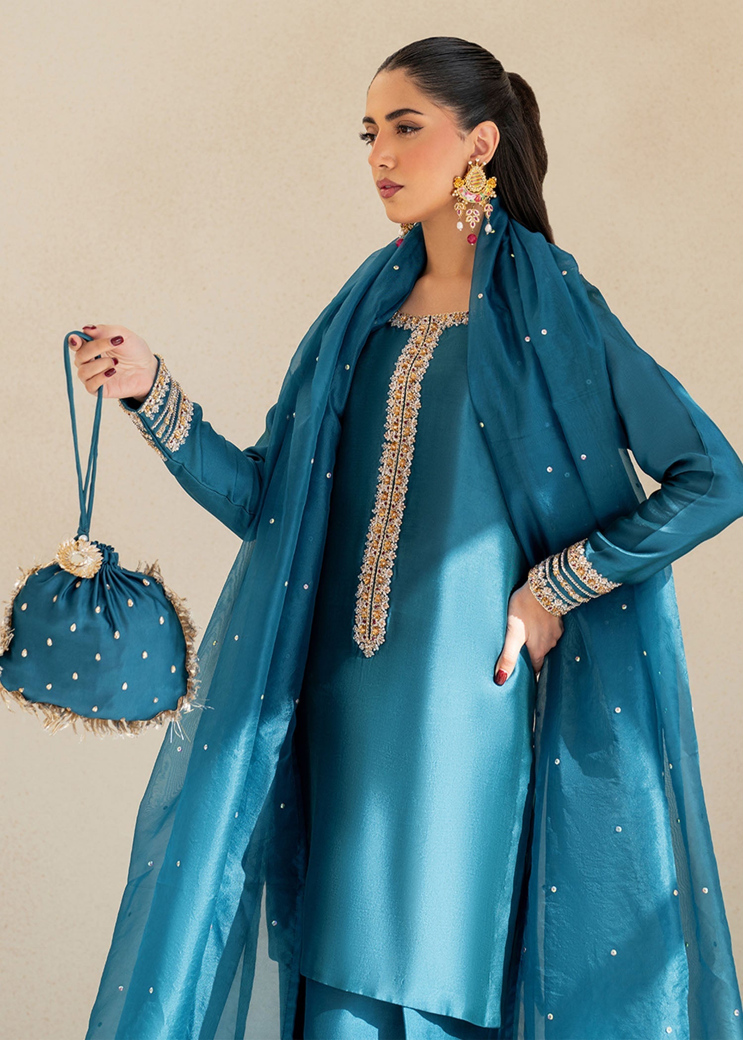 Dastoor | Maahi Luxury Pret 25 | ELISA