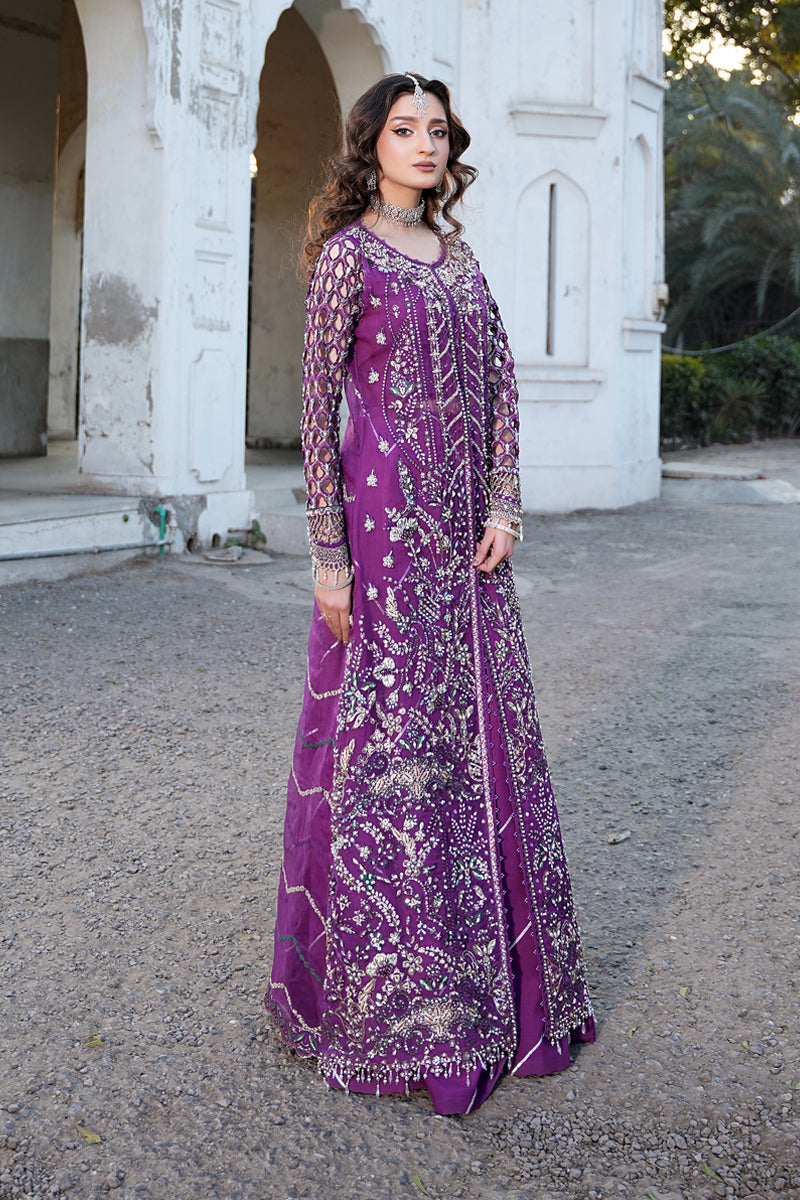 Maryams | Zeenat Luxury Formals | Crimson Bloom - Z-02