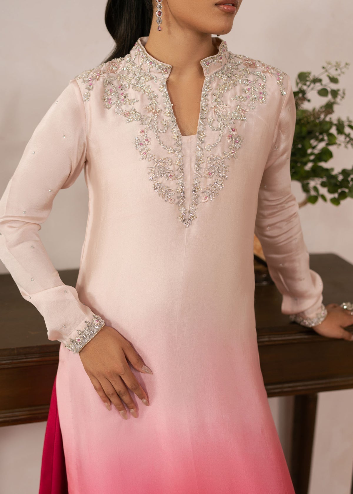 Dastoor | Rania Luxury Pret 25 | Coral