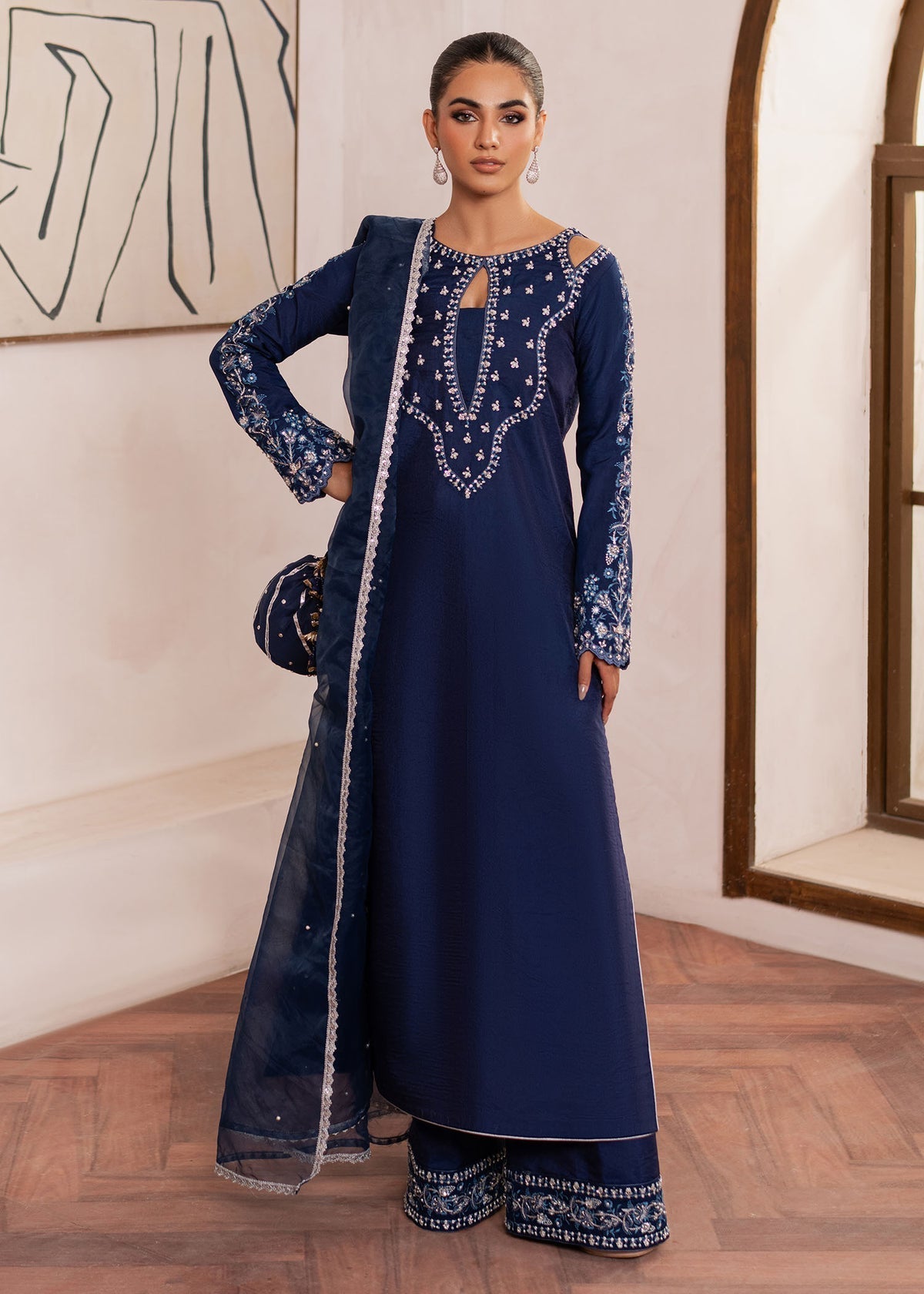 Dastoor | Rania Luxury Pret 25 | Celine