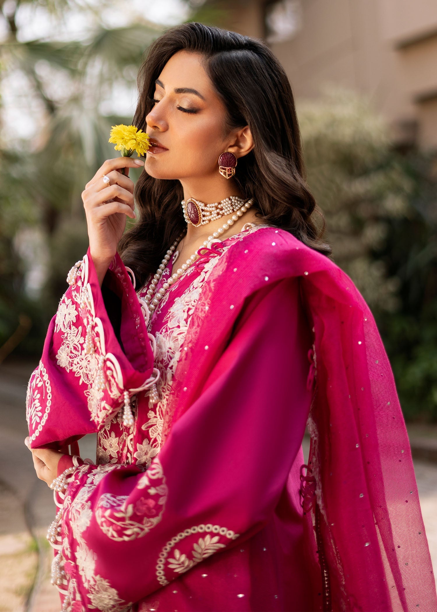 Fozia Khalid | Blossom Festive Lawn 25 | Peonies