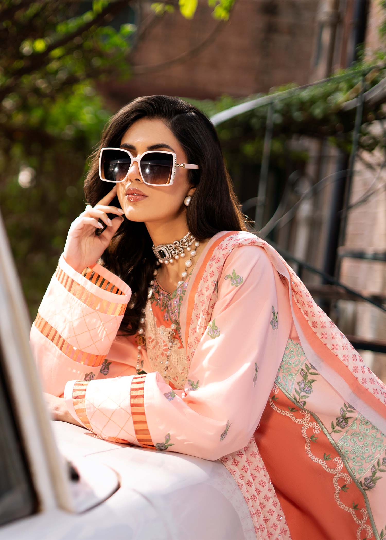 Fozia Khalid | Blossom Festive Lawn 25 | Zinnia