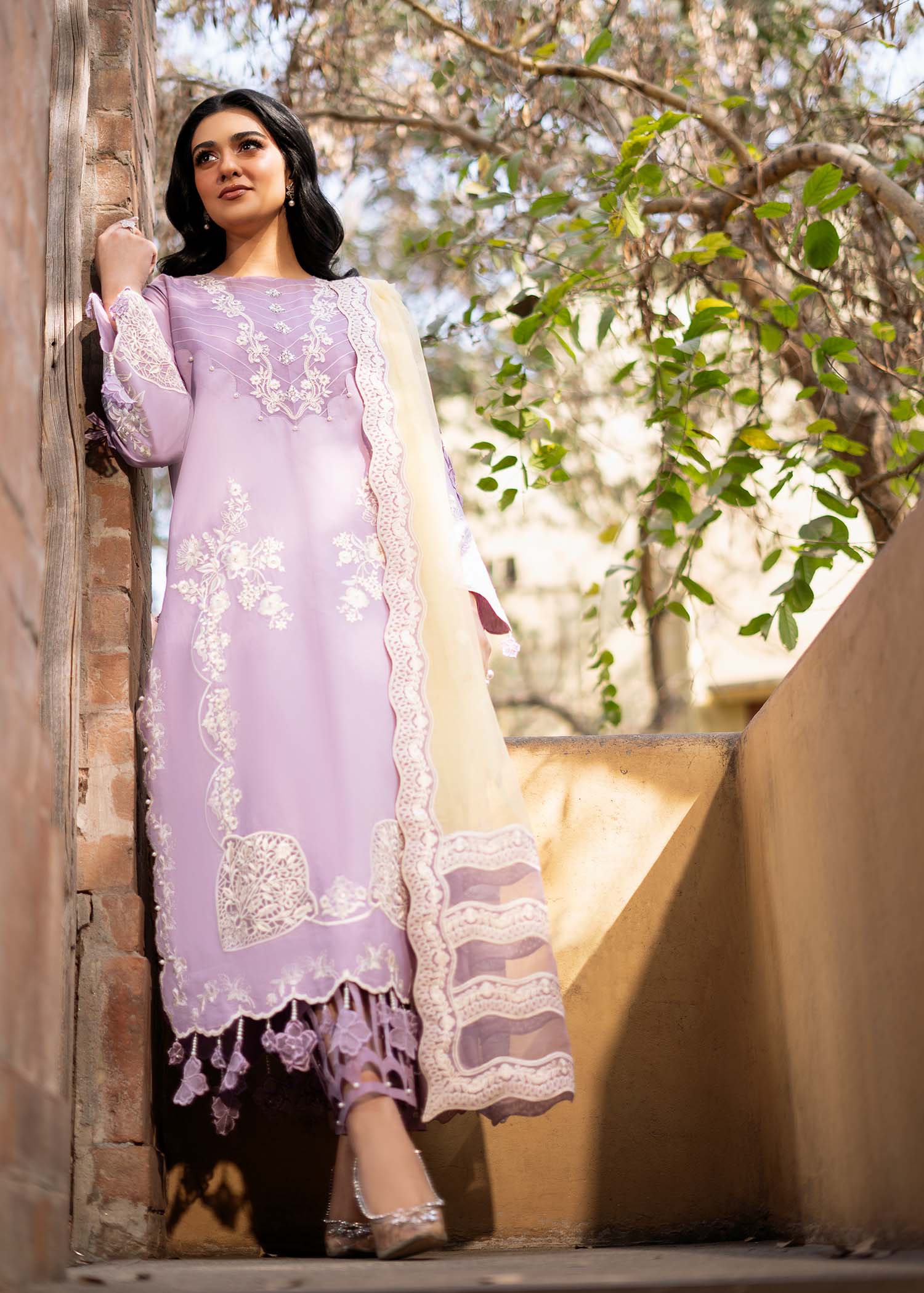 Fozia Khalid | Blossom Festive Lawn 25 | Iris