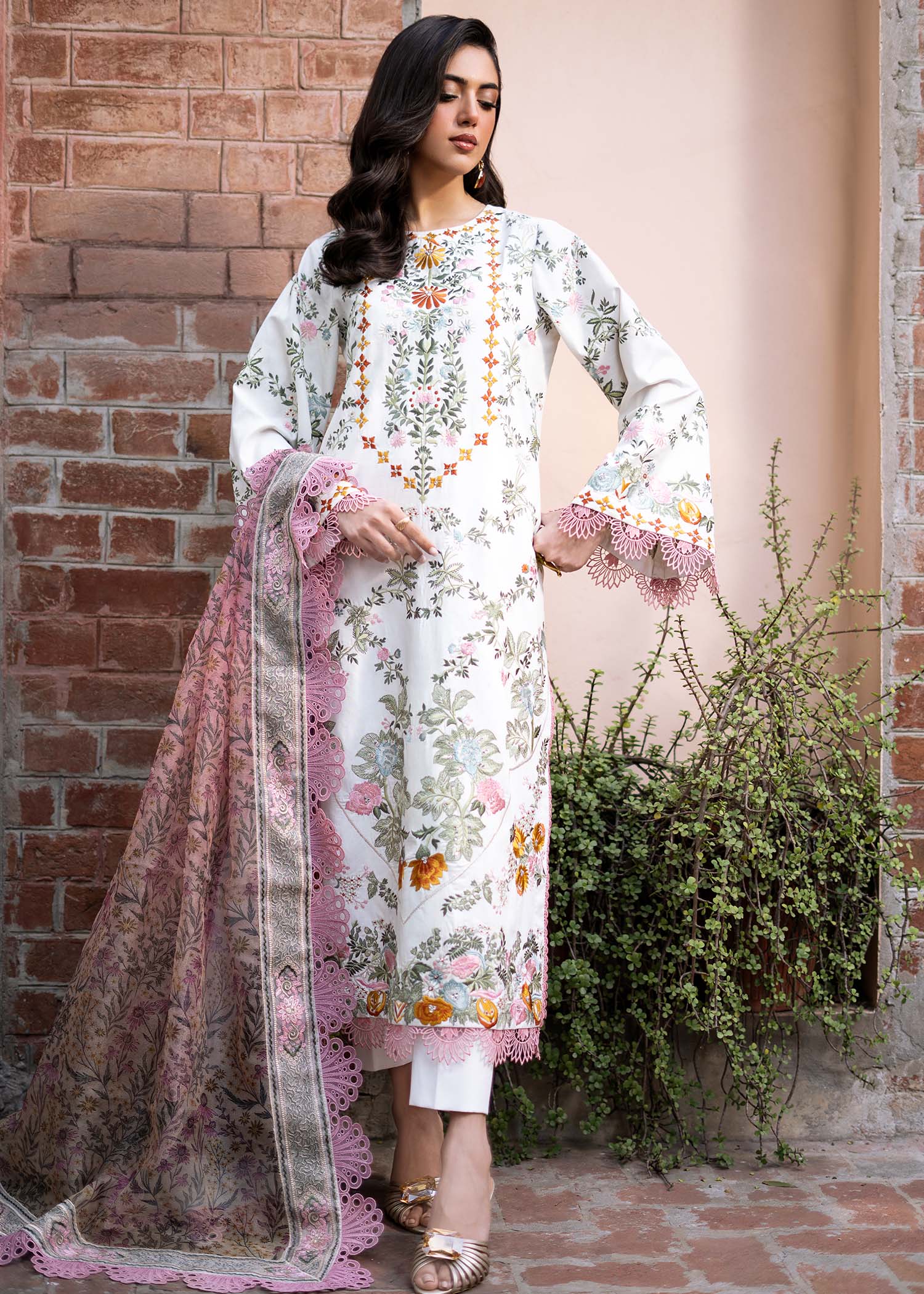 Fozia Khalid | Blossom Festive Lawn 25 | Lilly