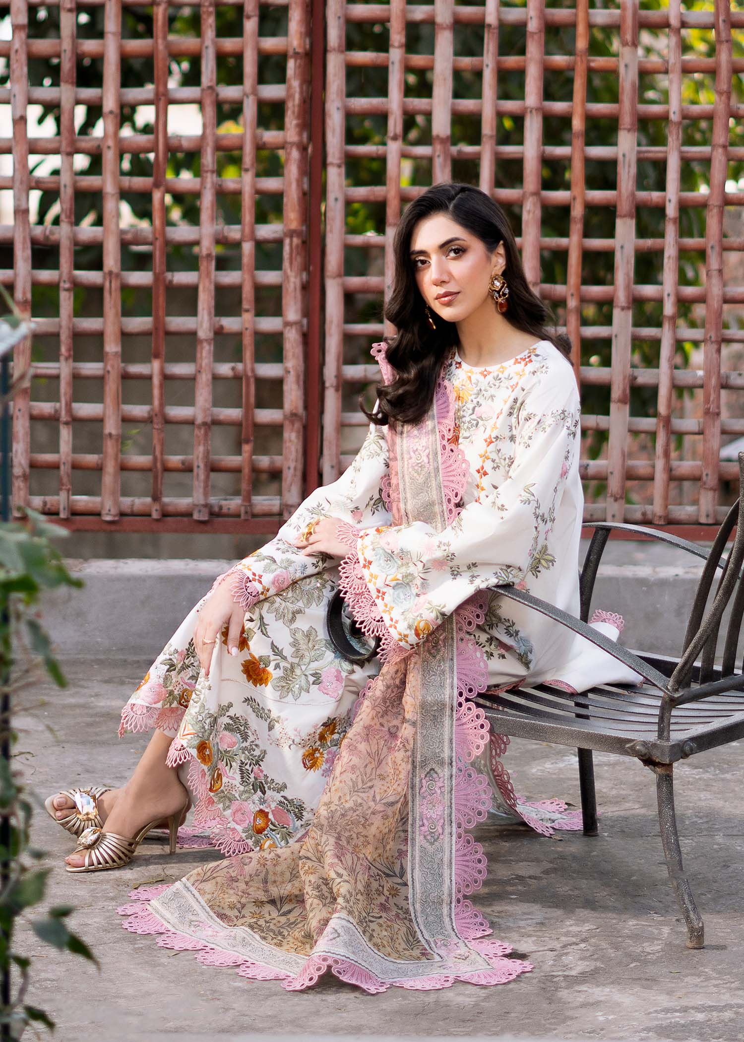 Fozia Khalid | Blossom Festive Lawn 25 | Lilly
