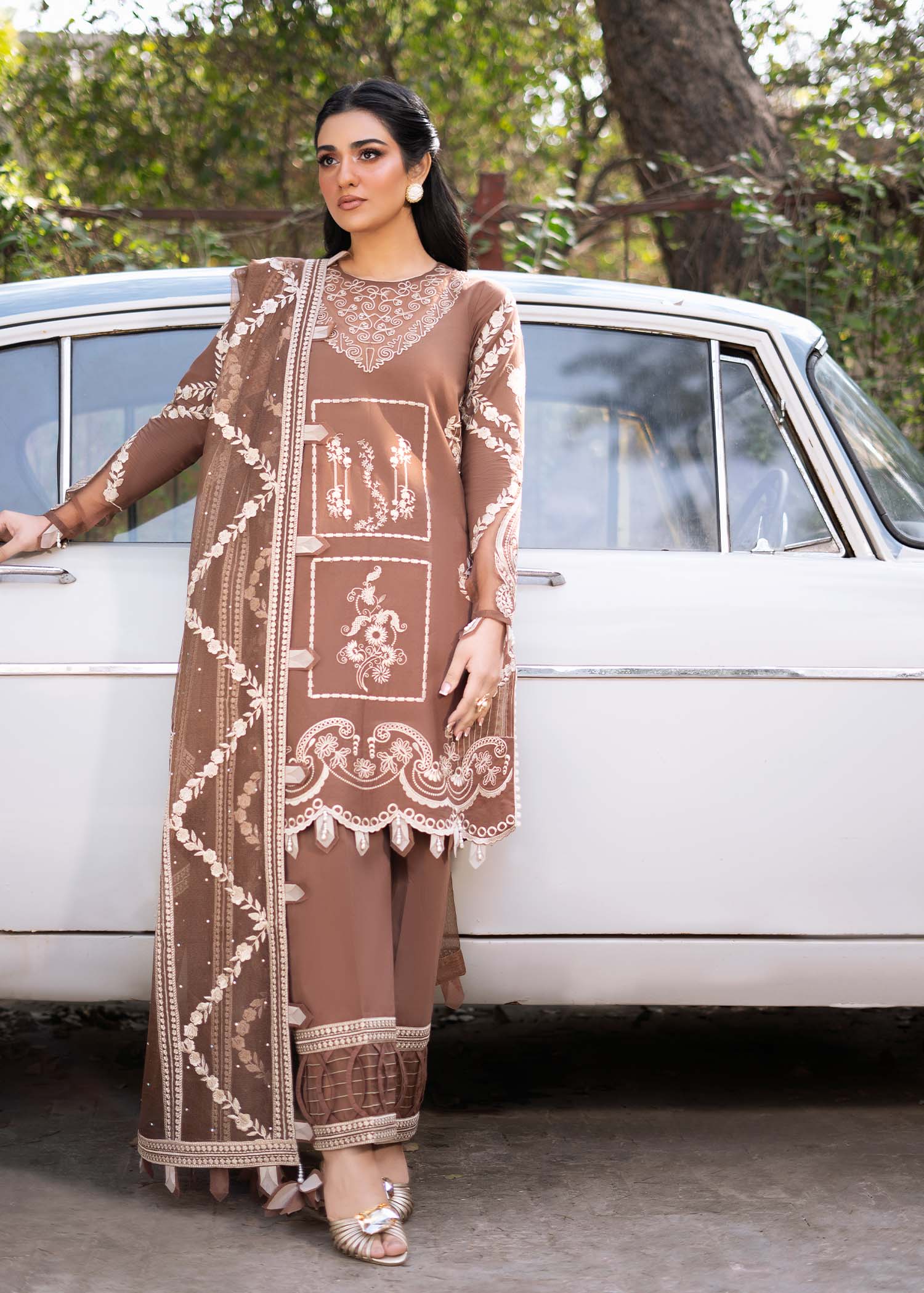 Fozia Khalid | Blossom Festive Lawn 25 | Spirea