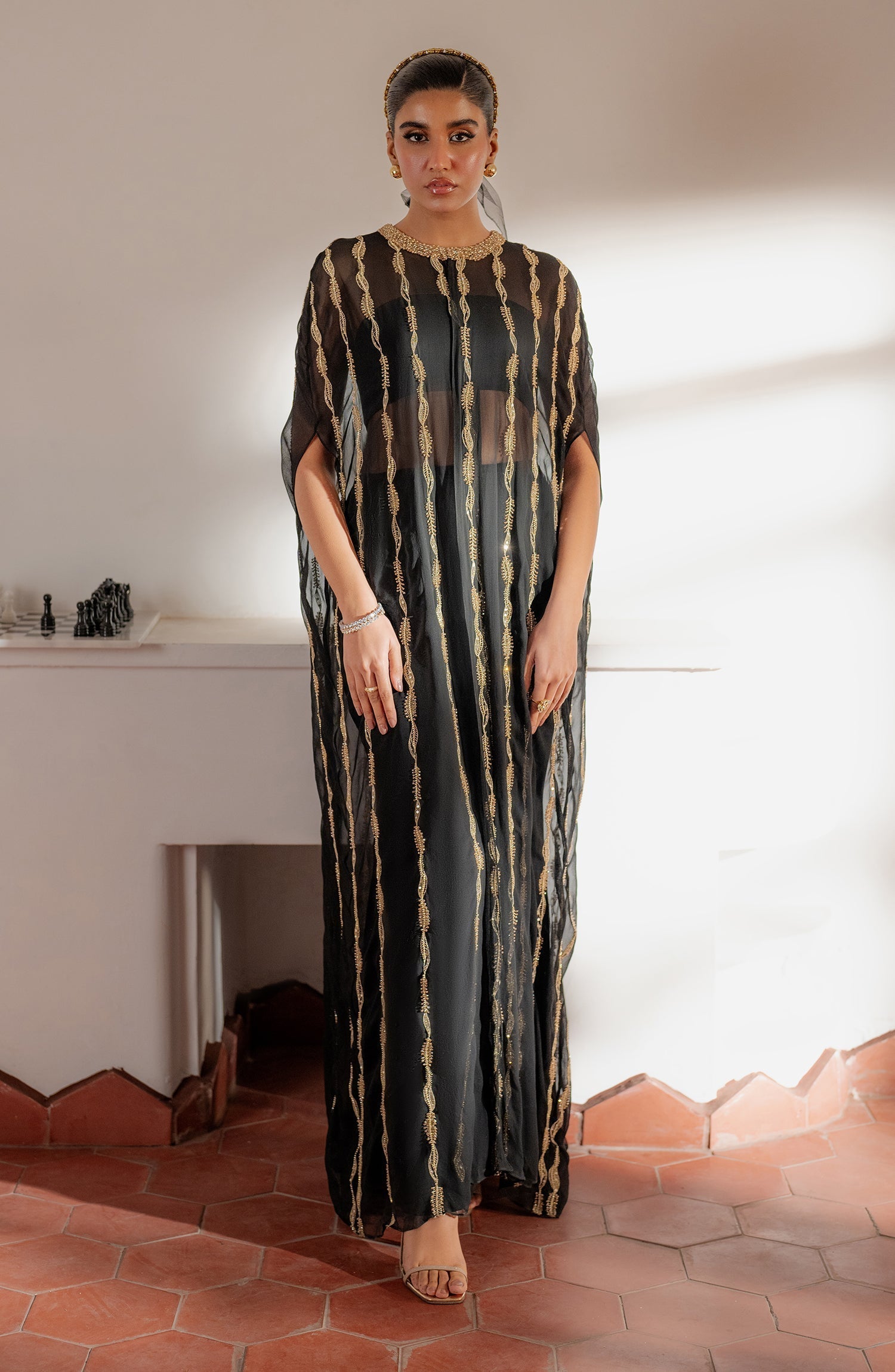 Caia | Luxury Eid Edits 25 | SADIE- BLACK