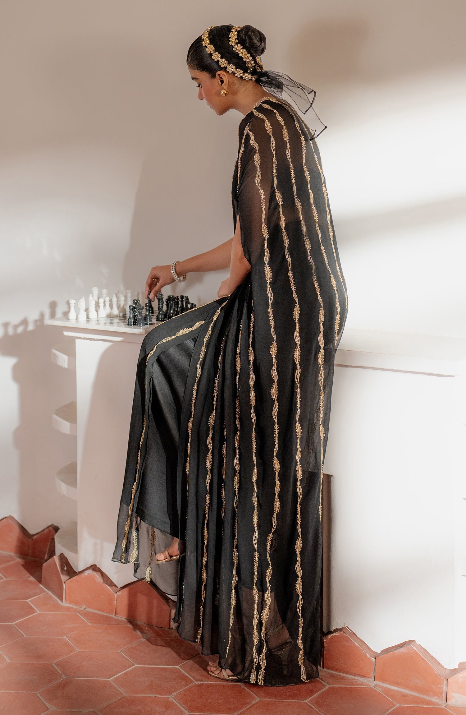 Caia | Luxury Eid Edits 25 | SADIE- BLACK