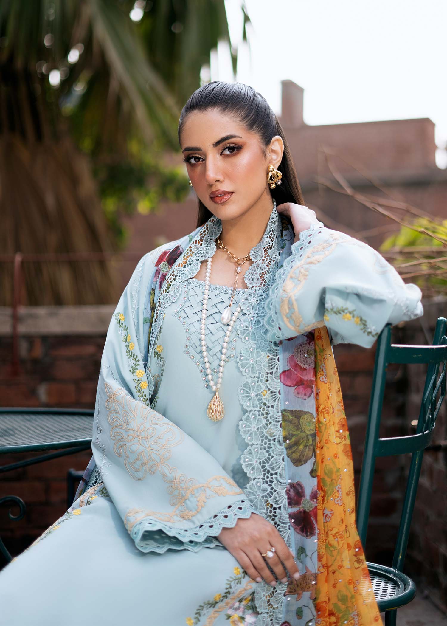 Fozia Khalid | Blossom Festive Lawn 25 |Freesia