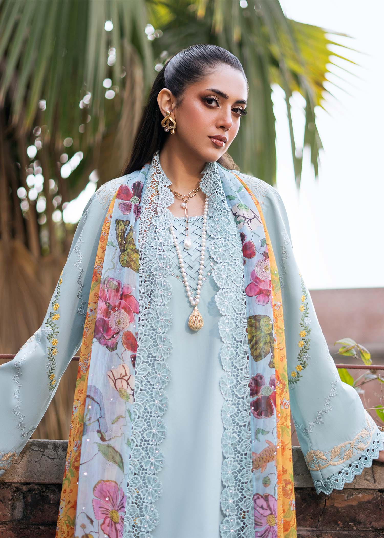 Fozia Khalid | Blossom Festive Lawn 25 |Freesia