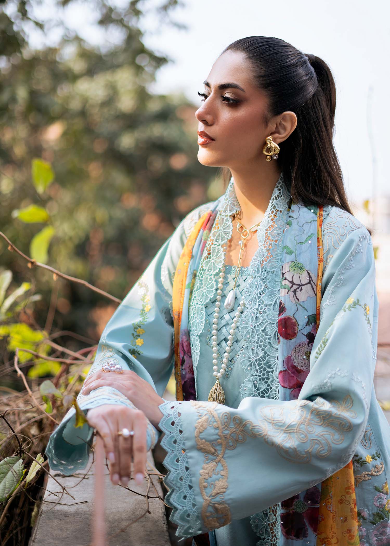 Fozia Khalid | Blossom Festive Lawn 25 |Freesia