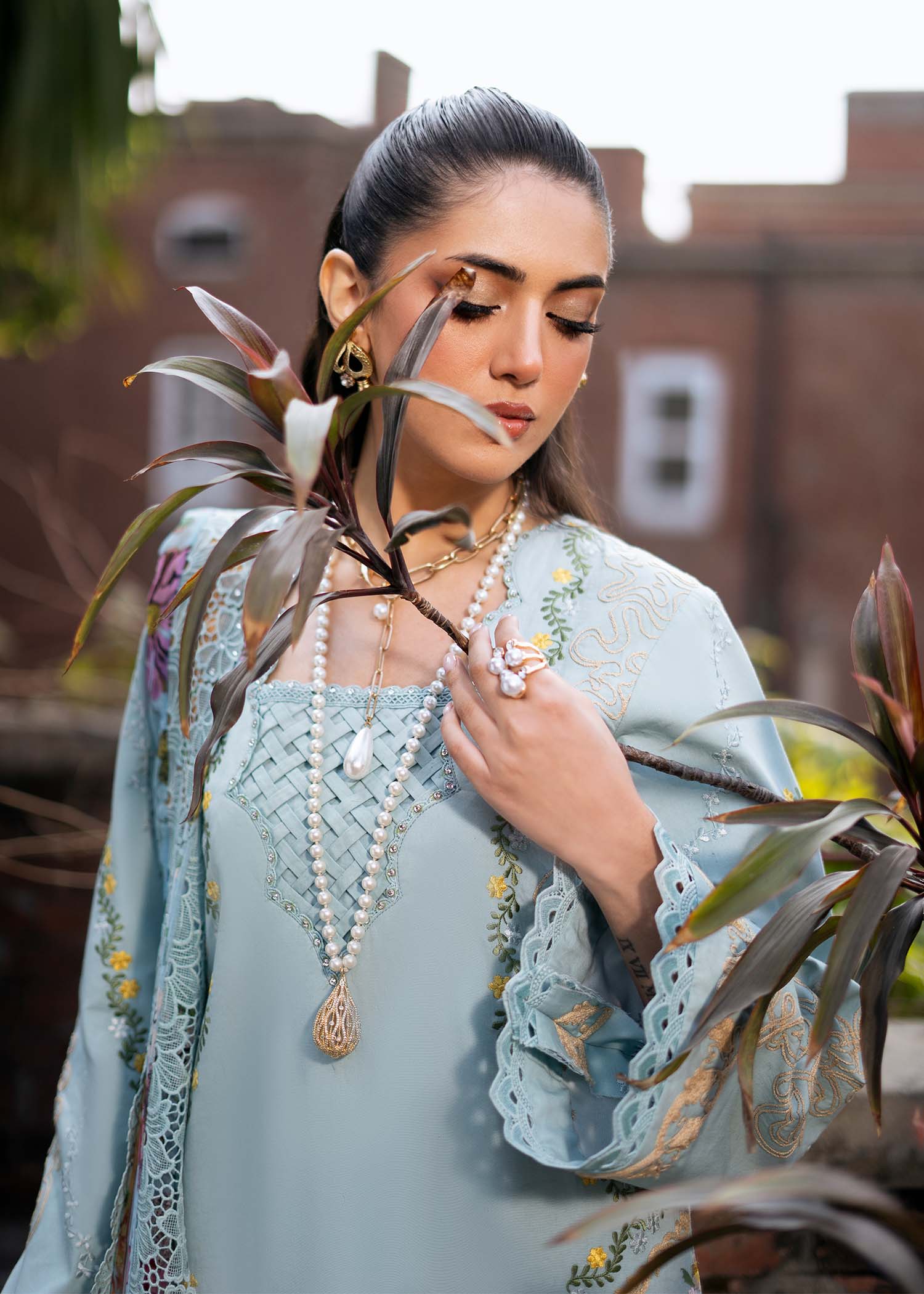Fozia Khalid | Blossom Festive Lawn 25 |Freesia