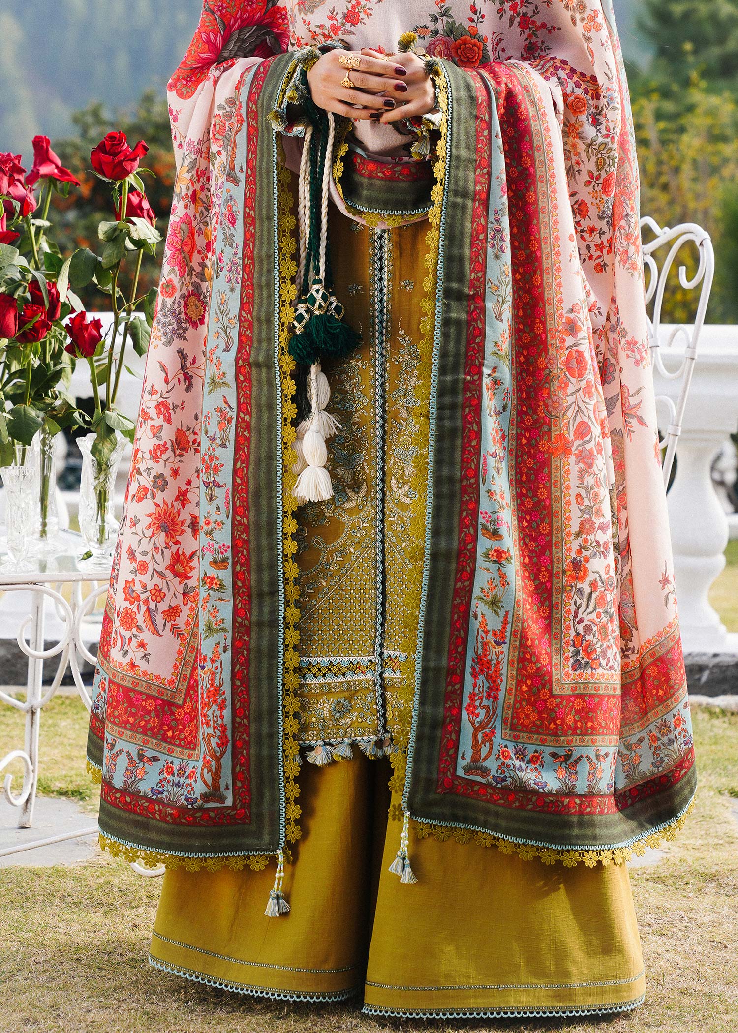 Hussain Rehar | Winter Shawl 24 | Sehr