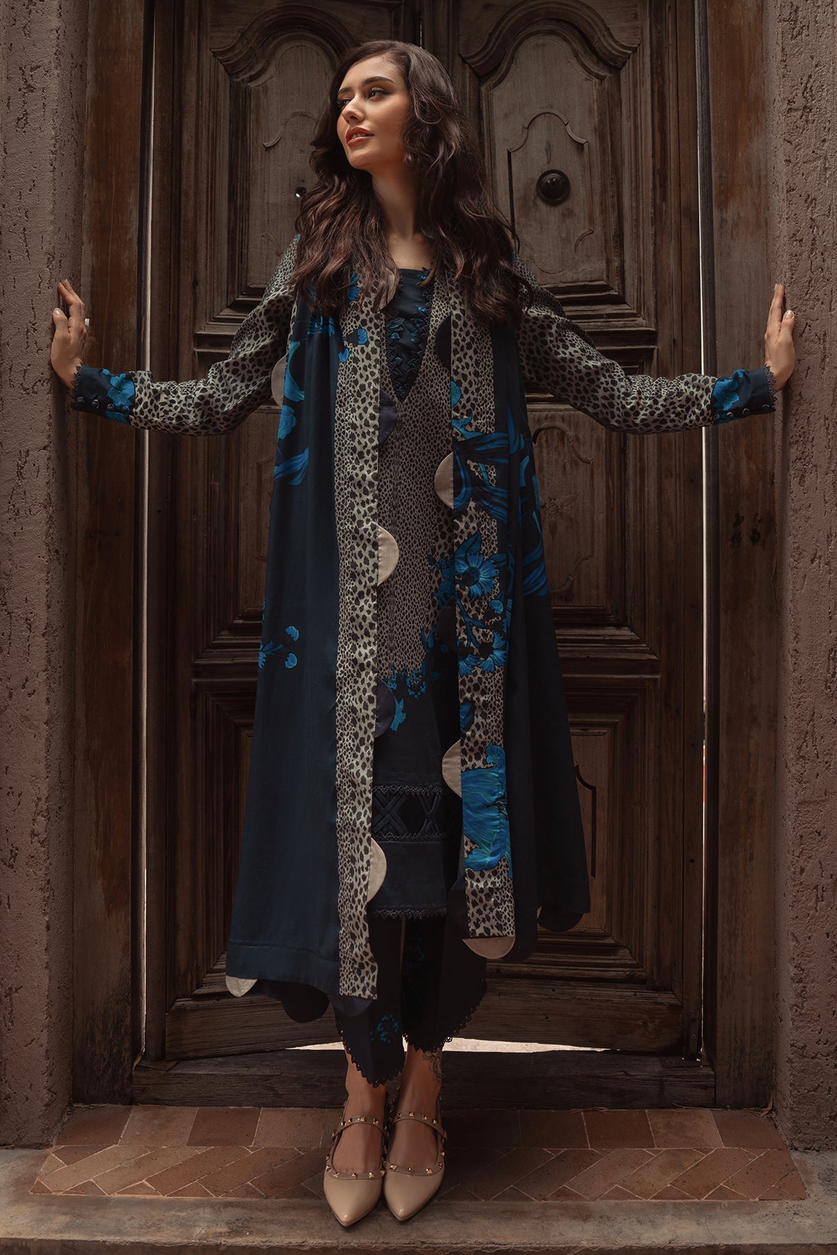 Charizma | C Prints Winter 25 | 
3-PC Unstitched Printed Linen Collection CPW5-02