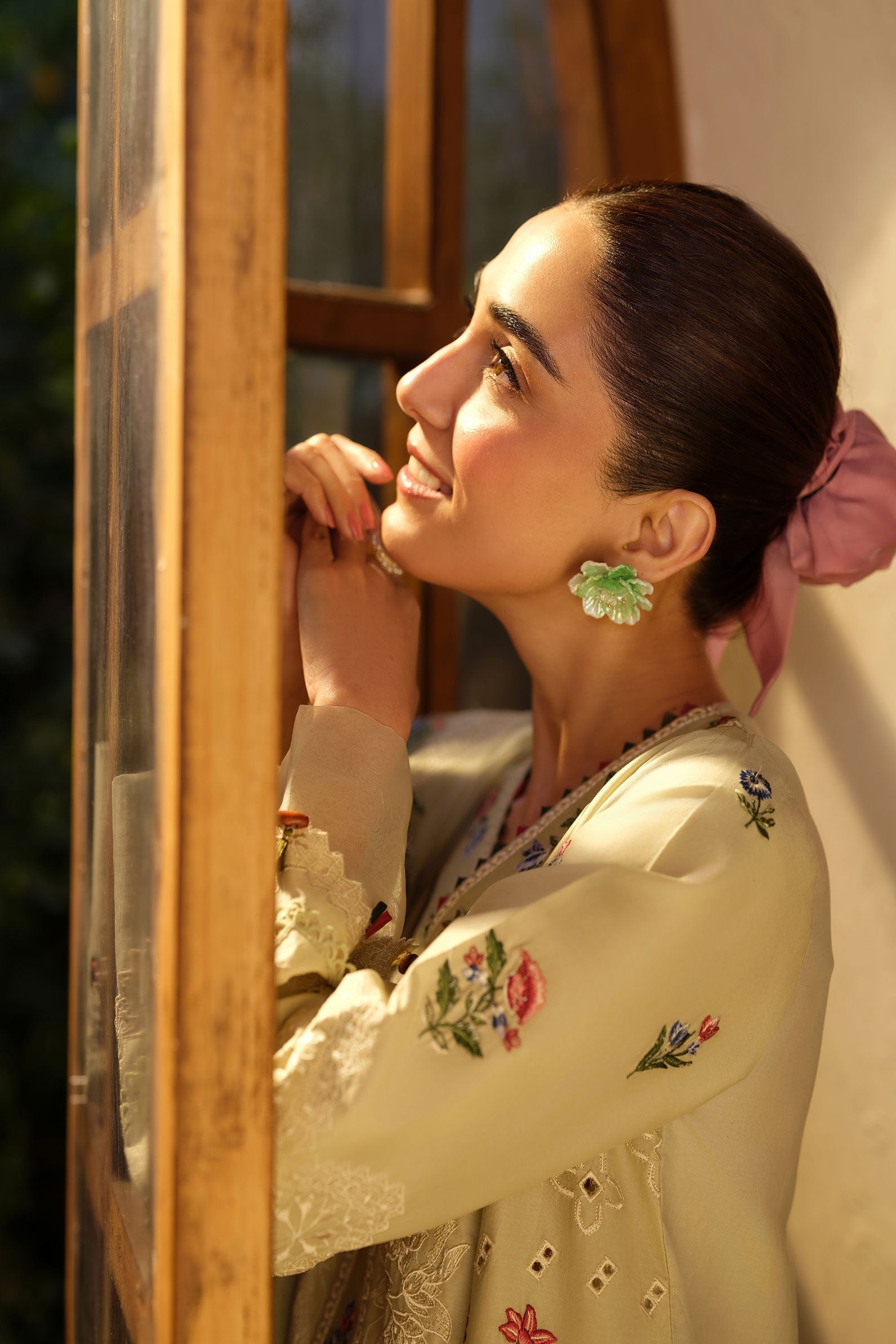 Maryam Hussain | Luxury Lawn 25 |  Mint