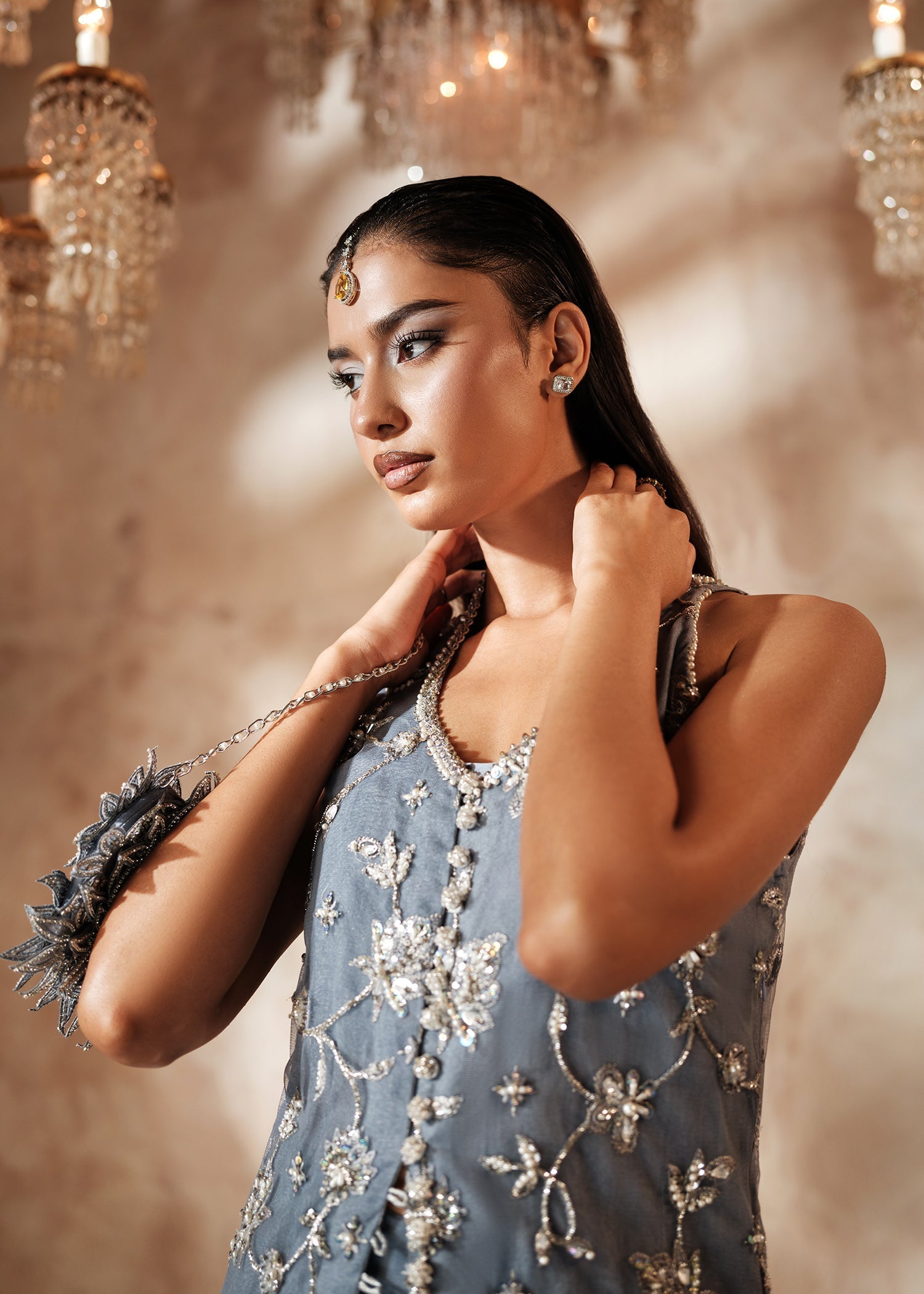 Mahum Asad | Soiree Formals | Grey Dove