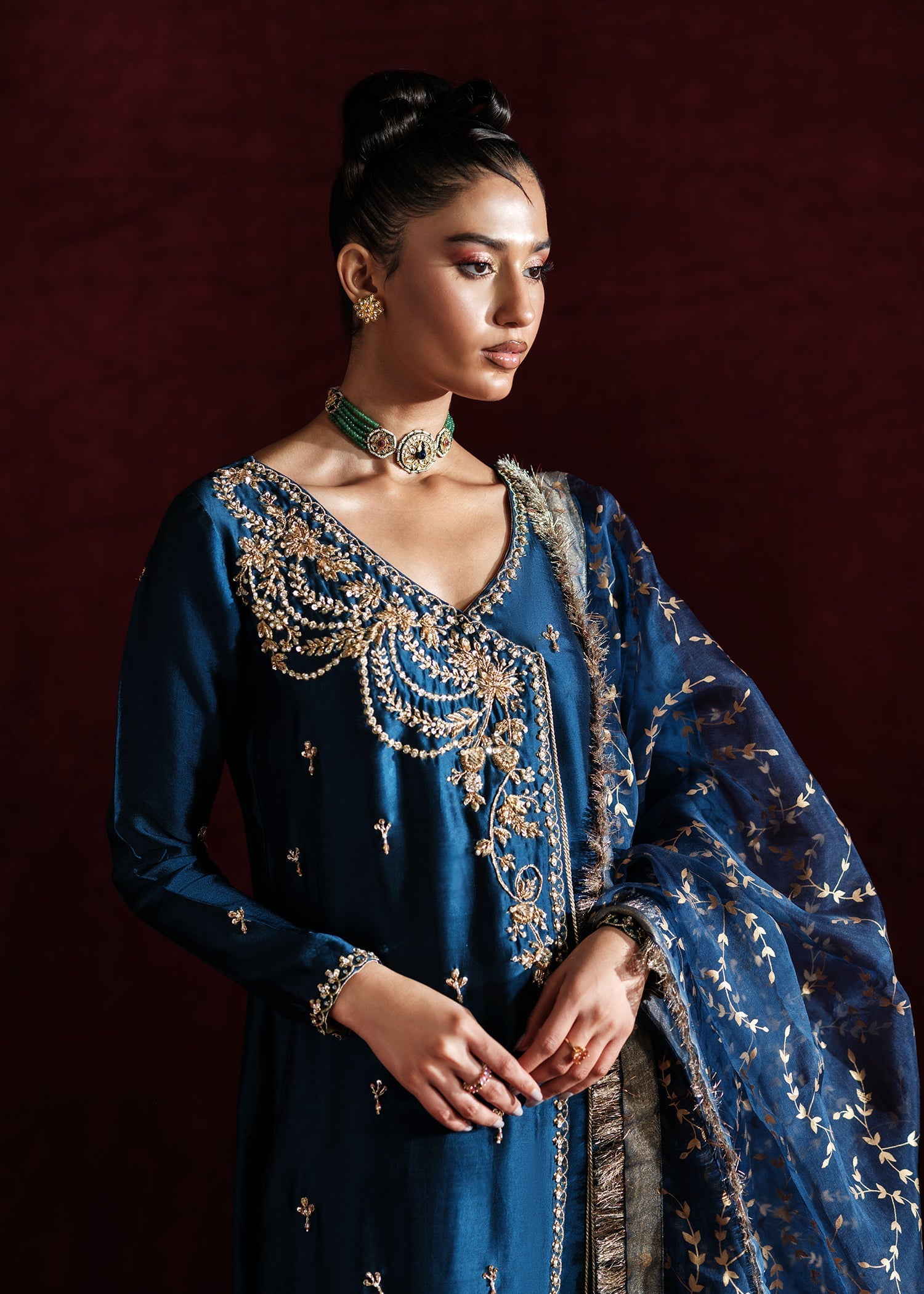 Mahum Asad | Soiree Formals | Marine