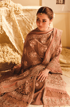 HSY | Rehana Wedding Formal | Geet - Embroidered Chiffon Ensemble