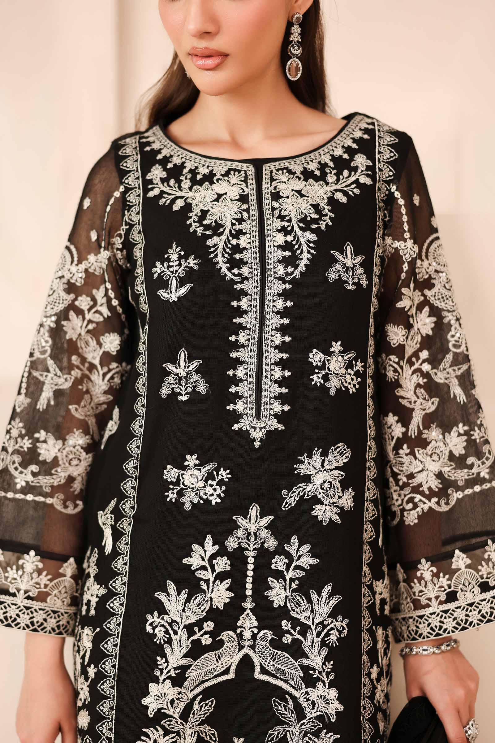 Maria B | Luxury Winter Pret 25 | DW-MN25-03-Black