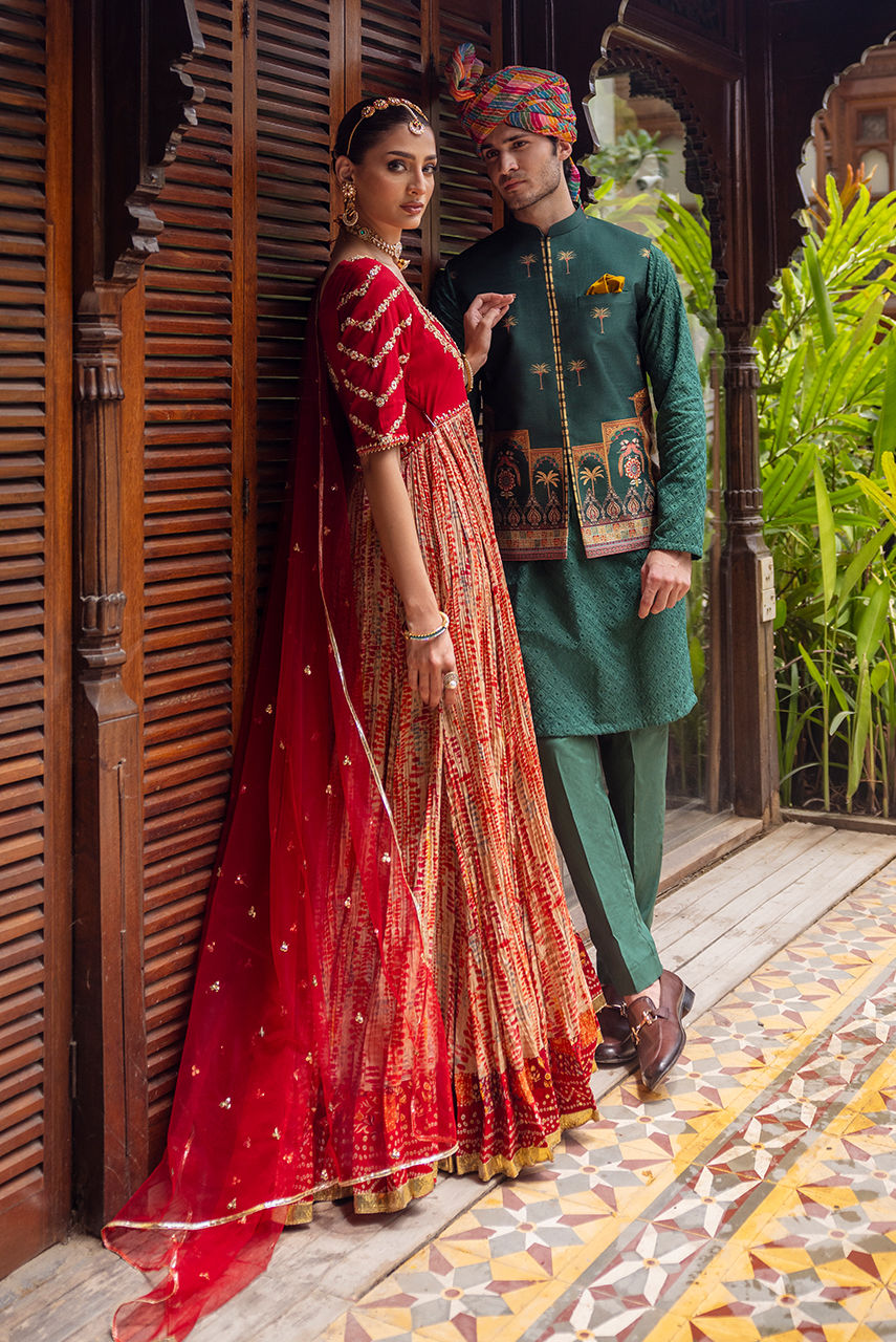 Deepak Perwani | Jaipur Heritage Wedding Wear | Ktd4121