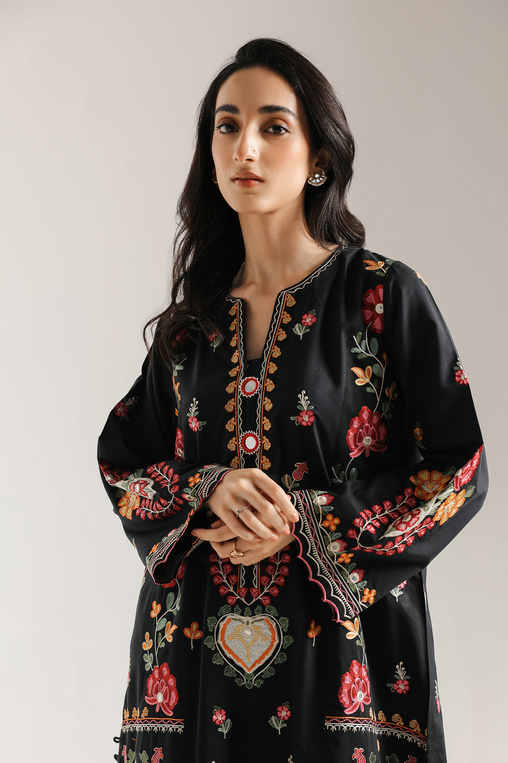 Ethnic | Rozana Collection 25 | Embroidered Dress 16A