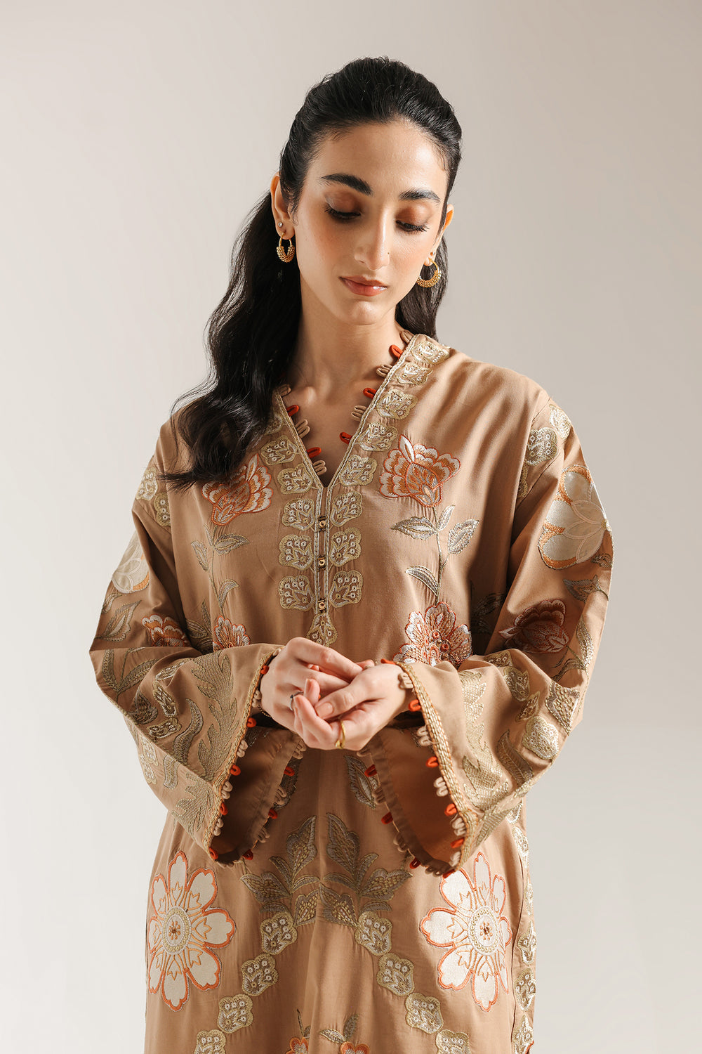 Ethnic | Rozana Collection 25 | Embroidered Dress 12A