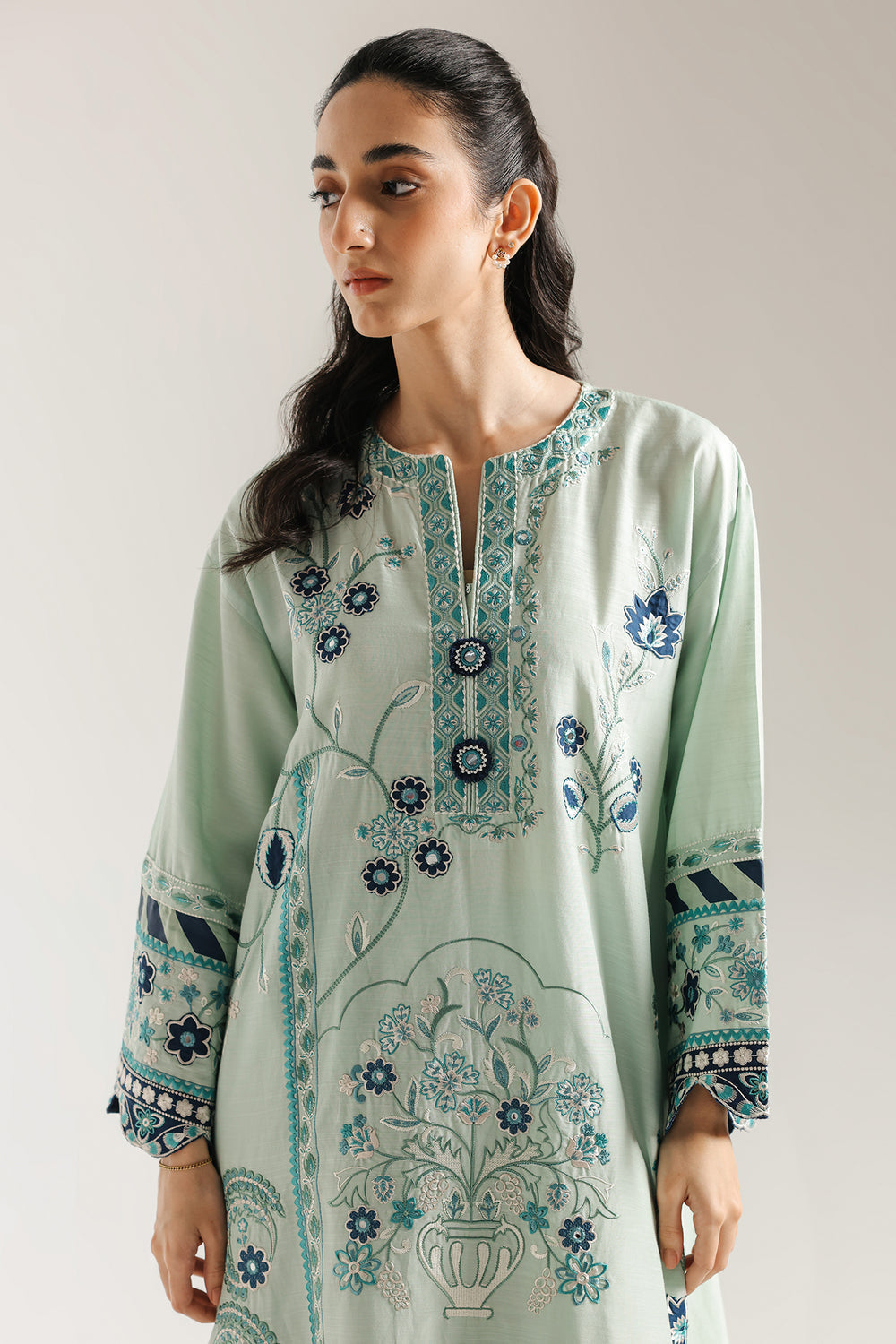 Ethnic | Rozana Collection 25 | Embroidered Dress 24A