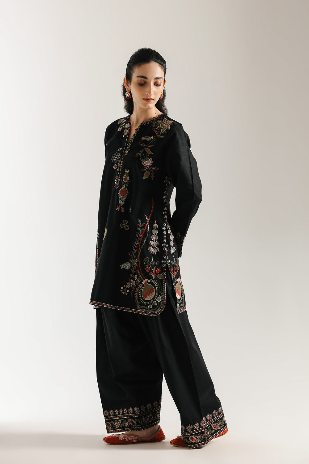 Ethnic | Rozana Collection 25 | Embroidered Dress 07A
