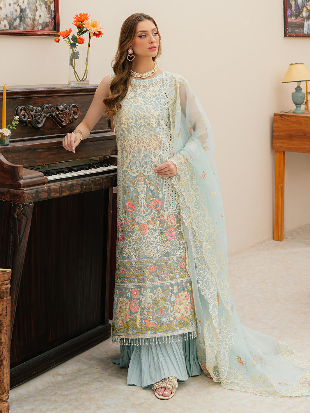 Mahnur | Allenura Luxury Lawn 24 | ELYSSA