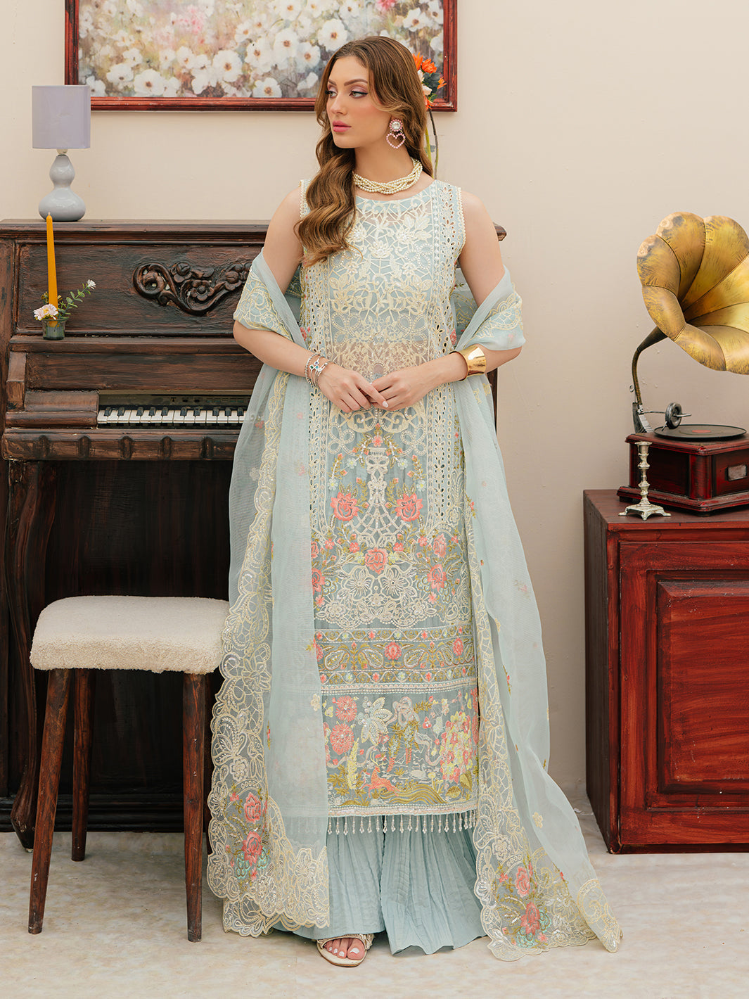 Mahnur | Allenura Luxury Lawn 24 | ELYSSA