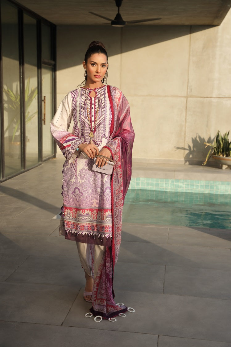 Ellena | Printed Lawn Collection | D07