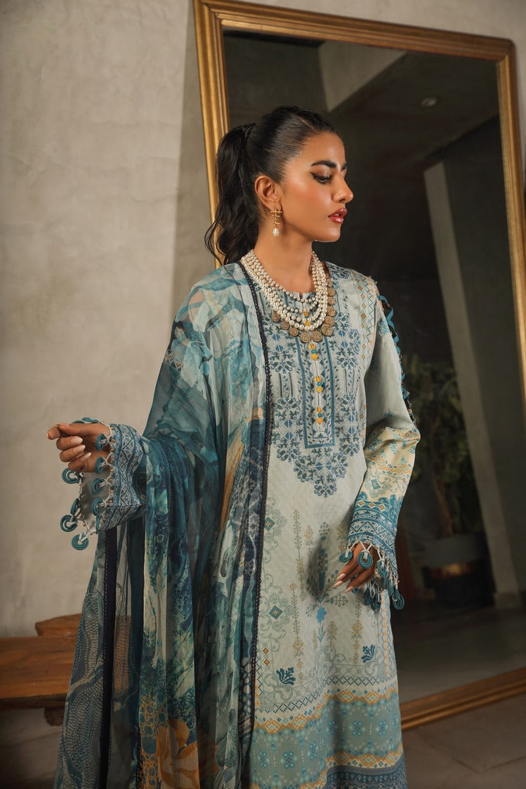 Ellena | Printed Lawn Collection | D08
