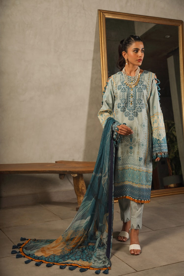 Ellena | Printed Lawn Collection | D08