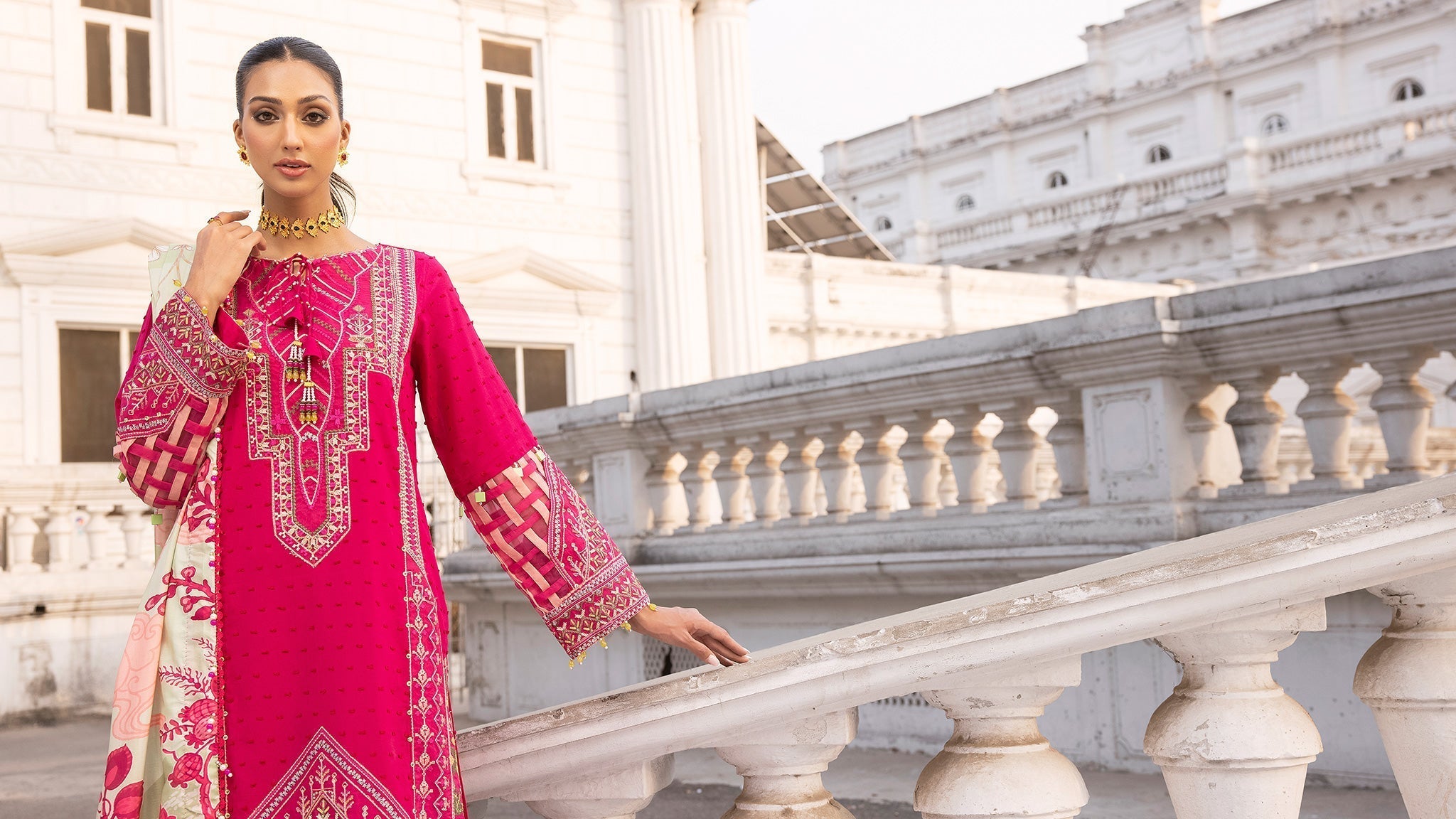 Ellena | Luxury Embroidered Collection | D12