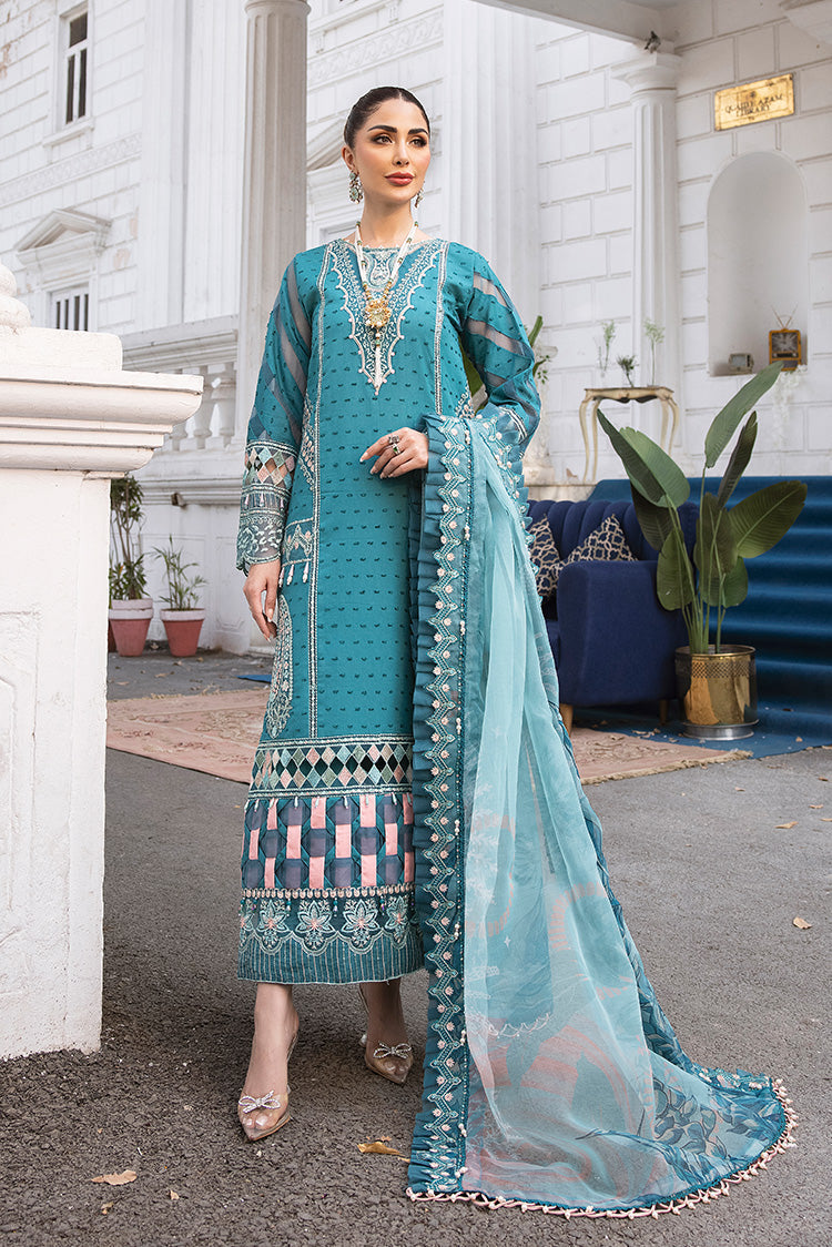 Ellena | Luxury Embroidered Collection | D19