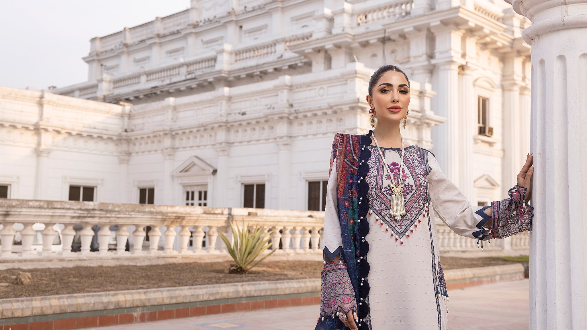 Ellena | Luxury Embroidered Collection | D23