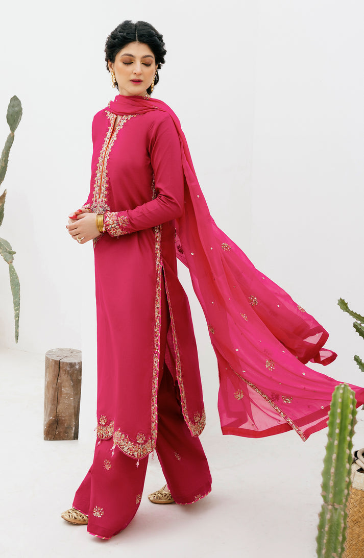 Emaan Adeel | Gul Mohr Eid Pret | DANEEN