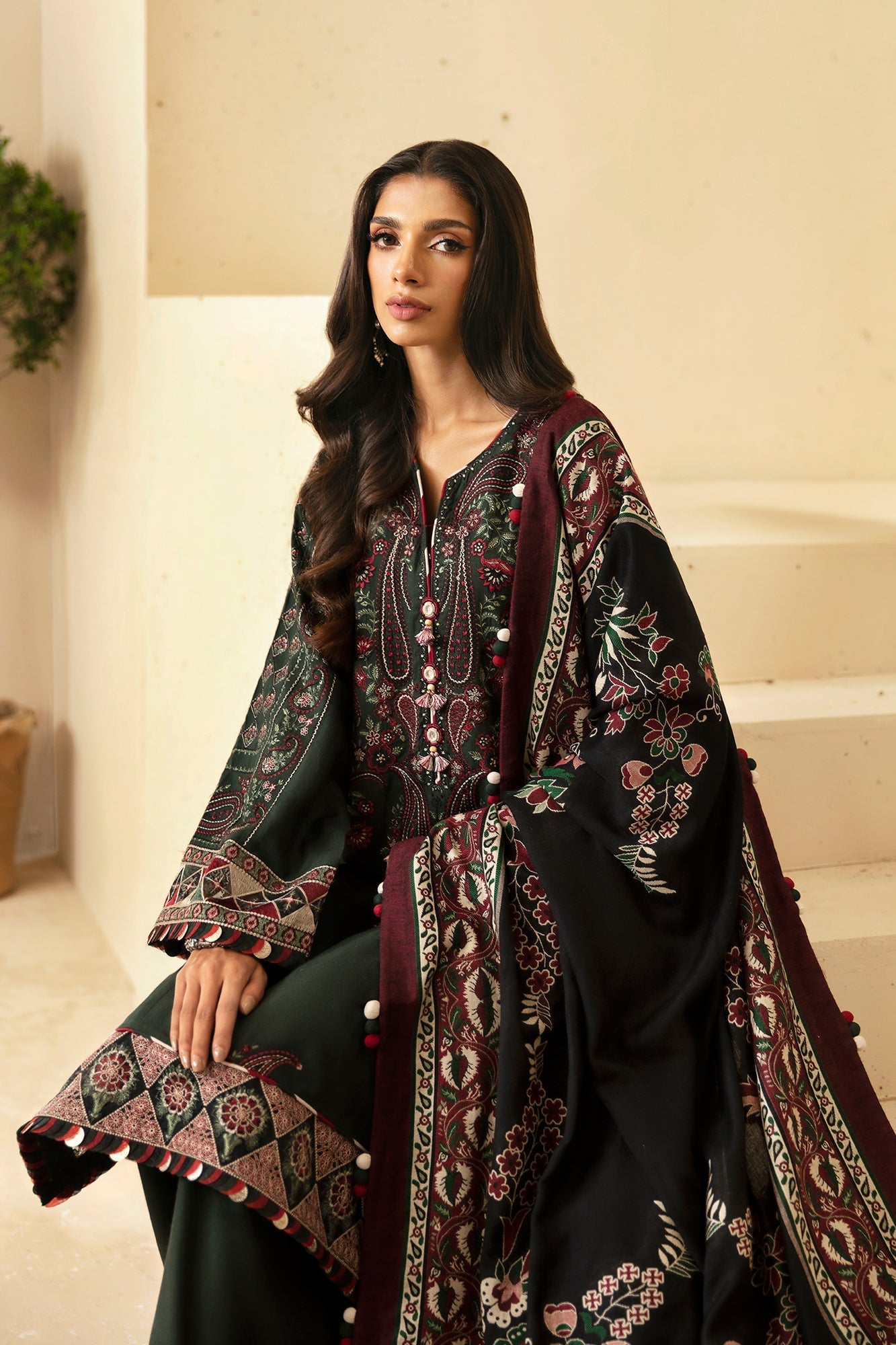 Ethnic | Rozana Winter Collection | ET-10
