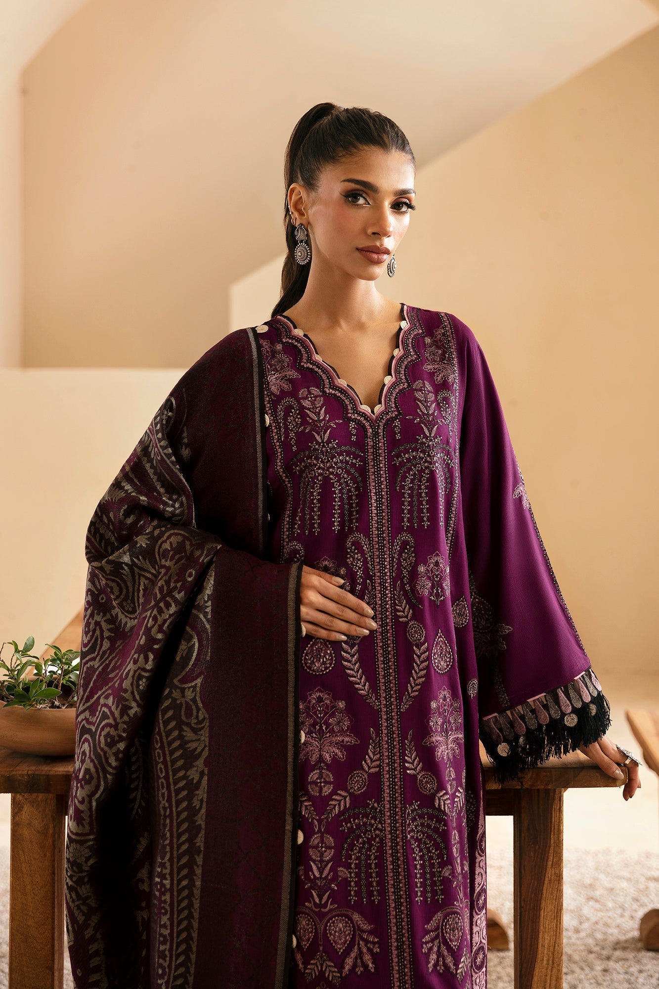 Ethnic | Rozana Winter Collection | ET-12