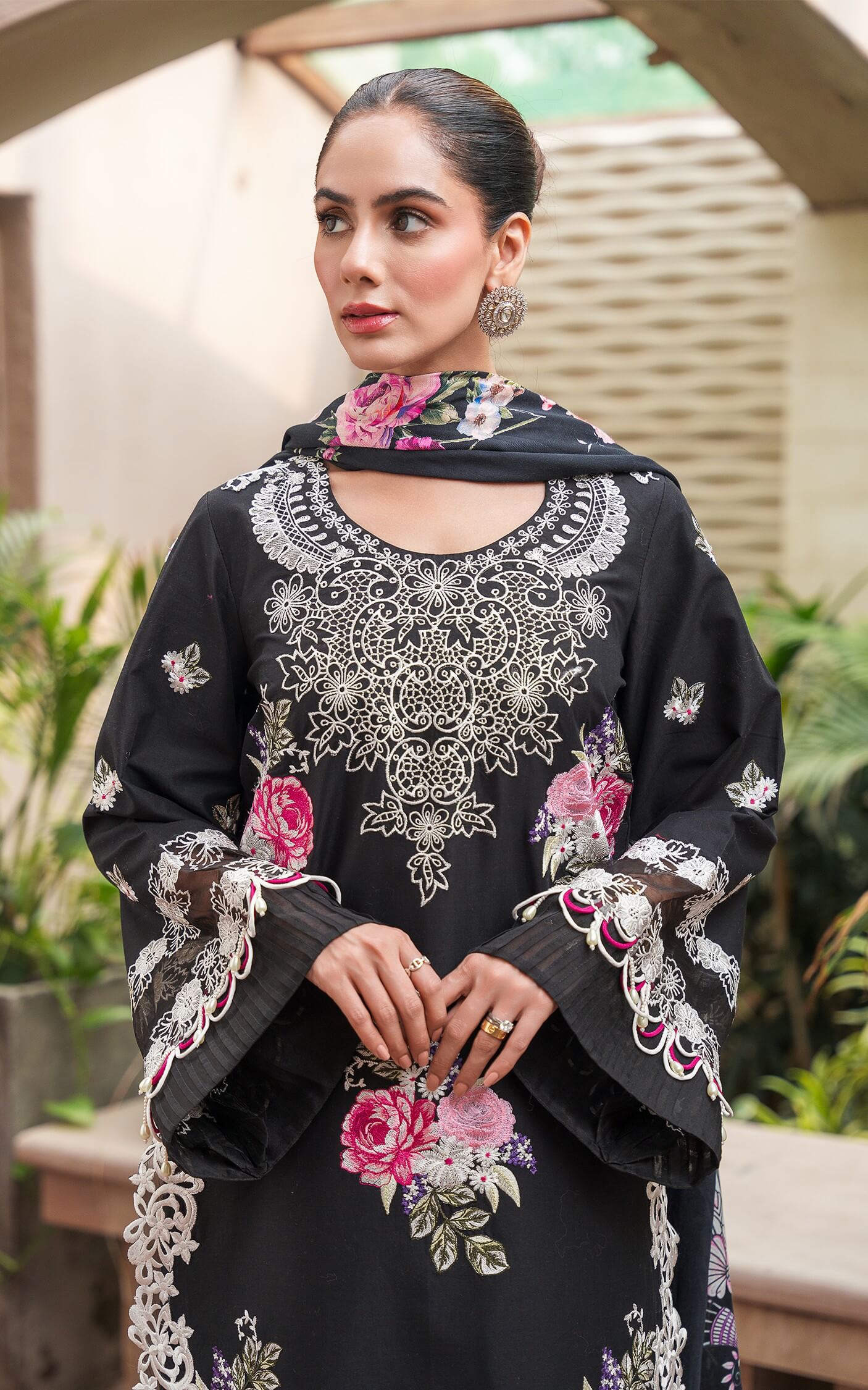Asifa and Nabeel | Luxury Winter 24 | FLEUR WL-10