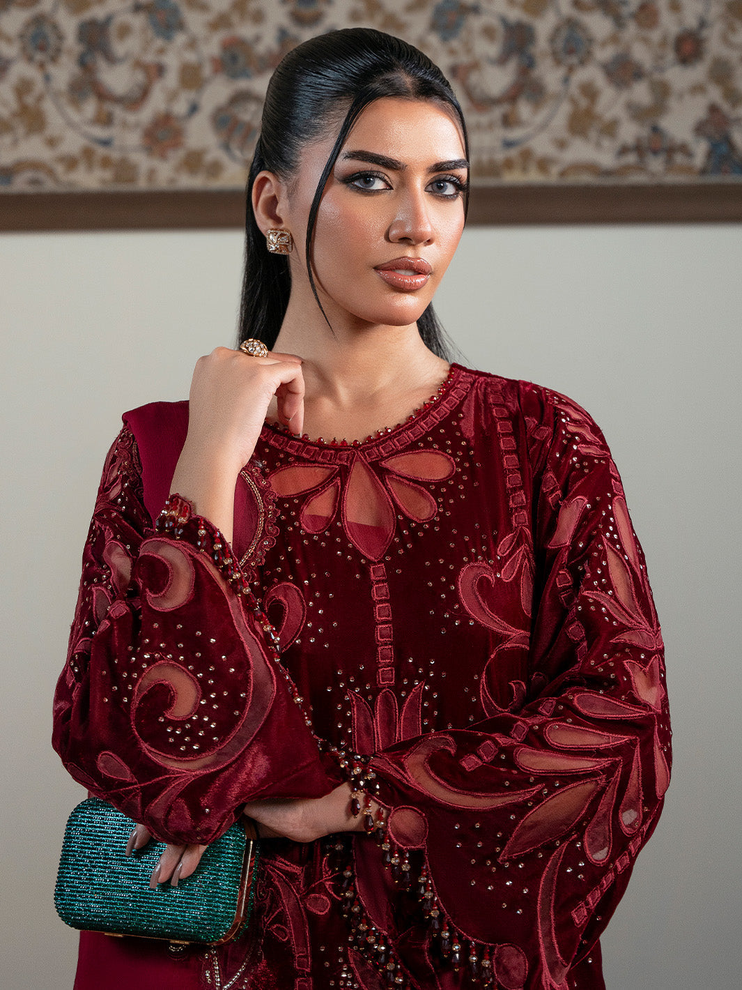 Faiza Faisal | Solene Luxury Velvets | ROUGE