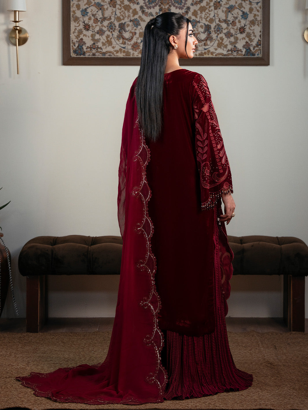 Faiza Faisal | Solene Luxury Velvets | ROUGE